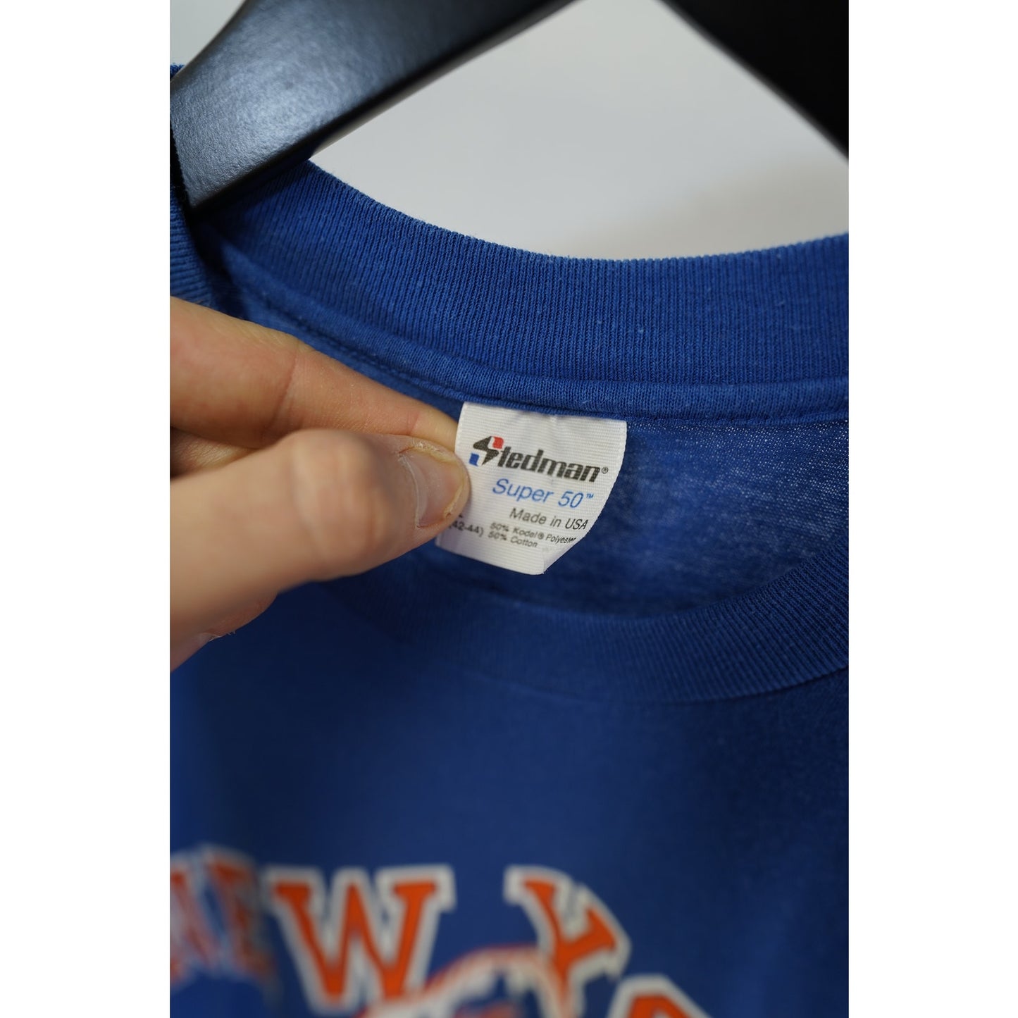 Men's S Vtg 1988 New York Mets Single Stitch Baseball T-Shirt MLB