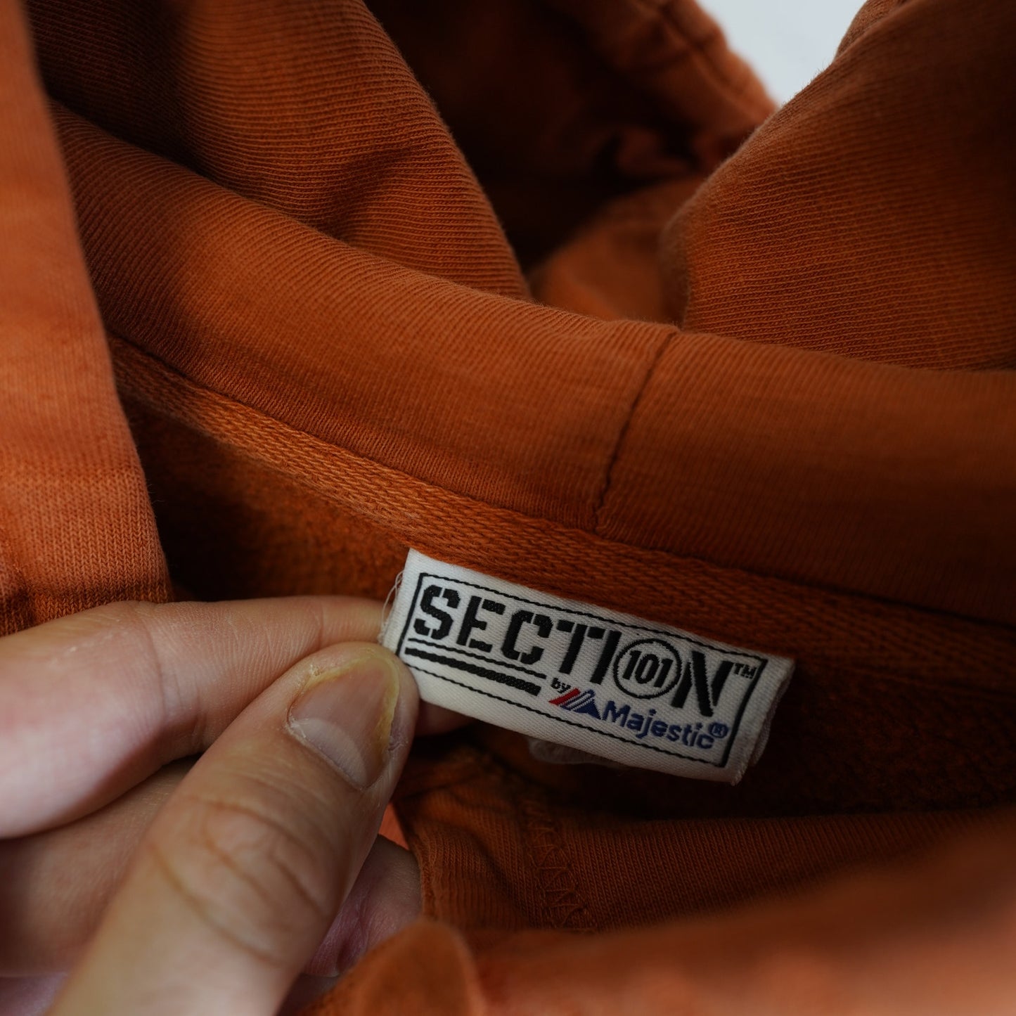 (XXL) University of Texas Longhorns Majestic Hoodie Men's XXL Burnt Orange Section 101