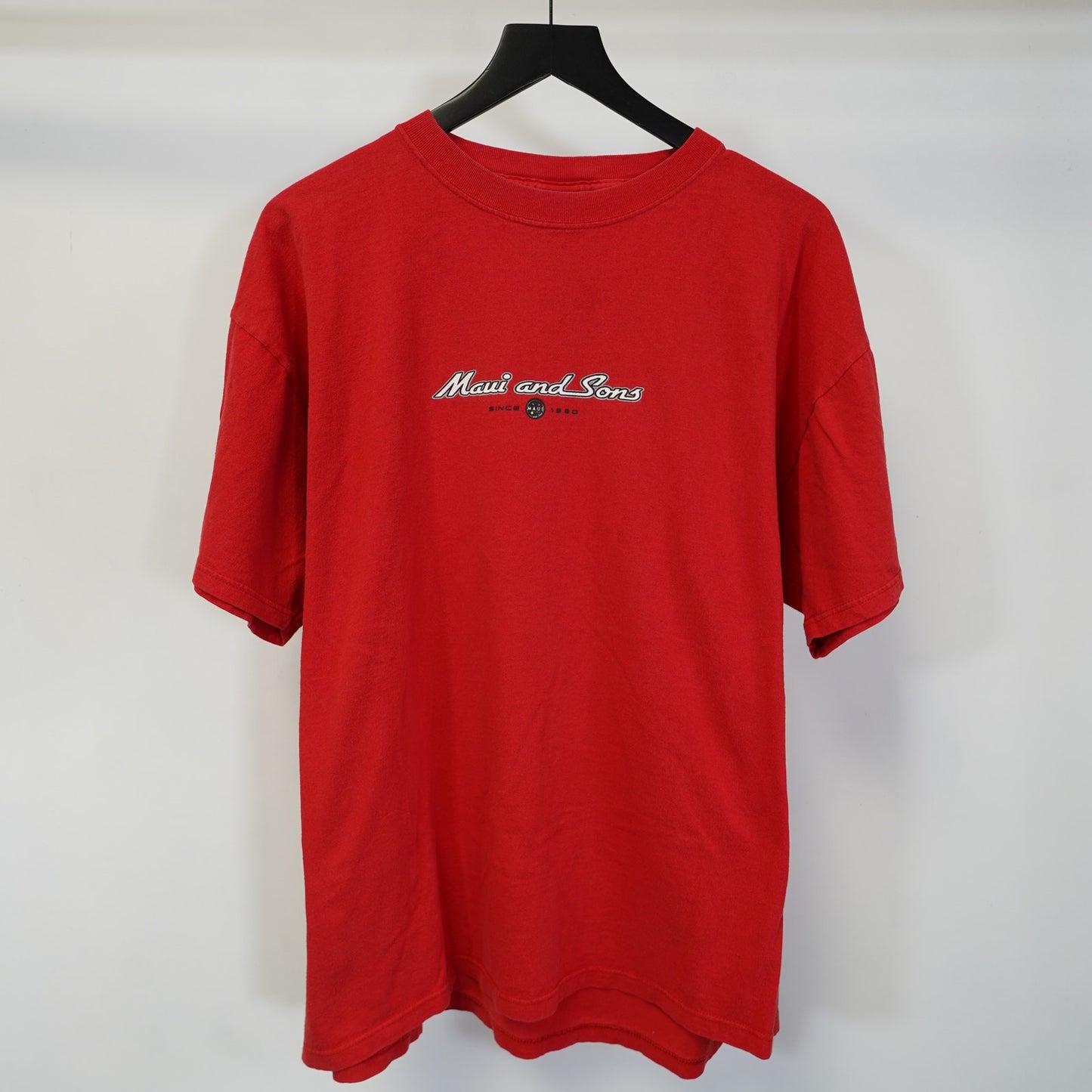 (XL) Vintage Maui and Sons Y2K Surf T-Shirt Men's XL Red Skate 2000s