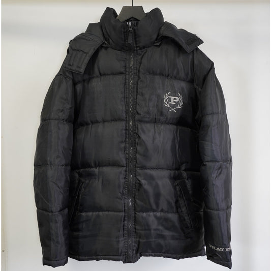 (M) Phat Farm Classics Puffer Jacket Heavy Winter Parka Coat Hip Hop Y2K