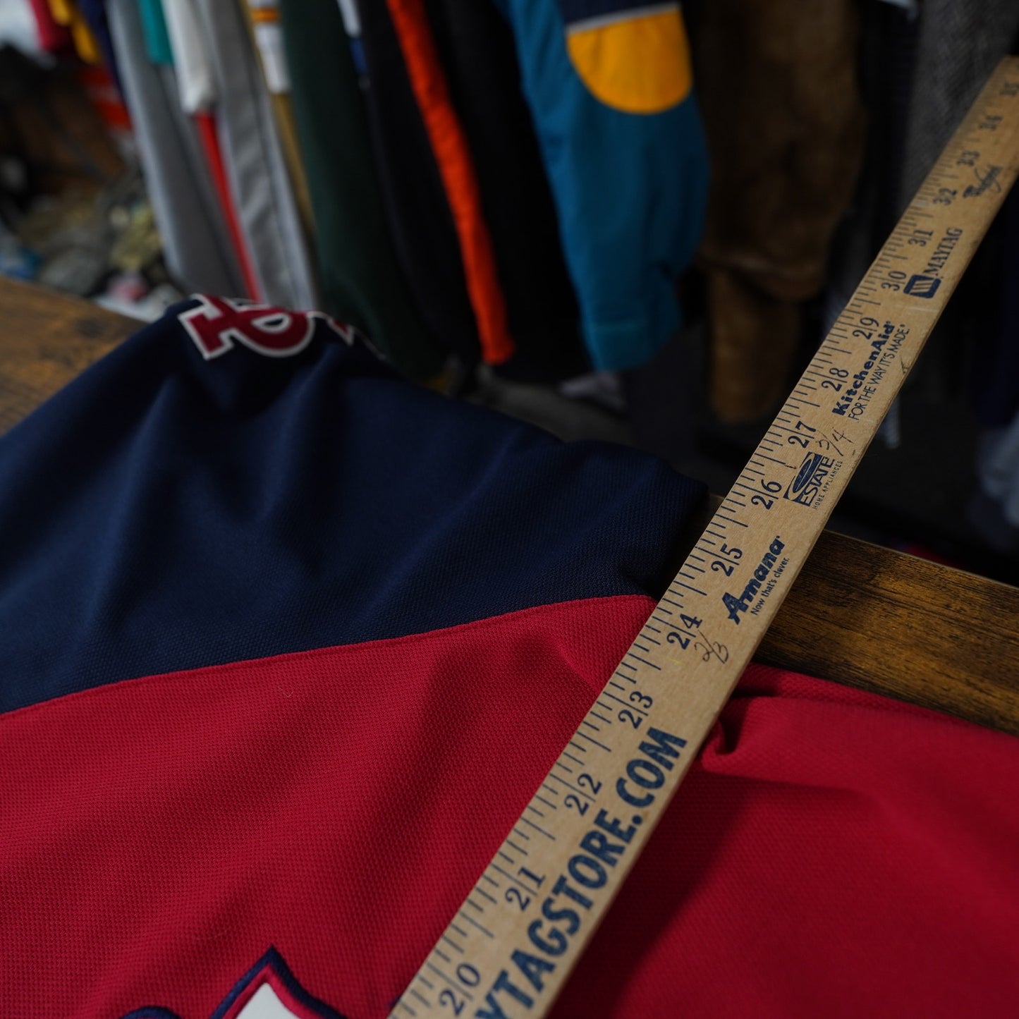 (XL) Vintage St. Louis Cardinals Majestic Script Sewn Baseball Jersey Men's XL Red