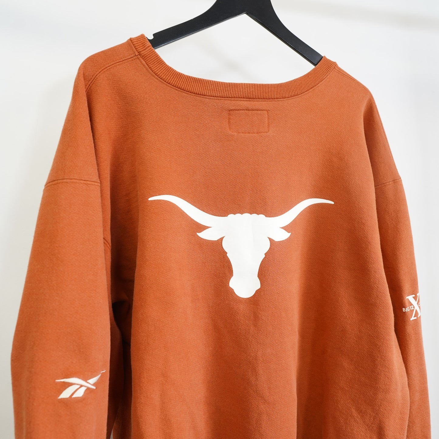 (XXL) Vintage Texas Longhorns 90s Reebok Crewneck Sweatshirt Men's XXL Football Orange