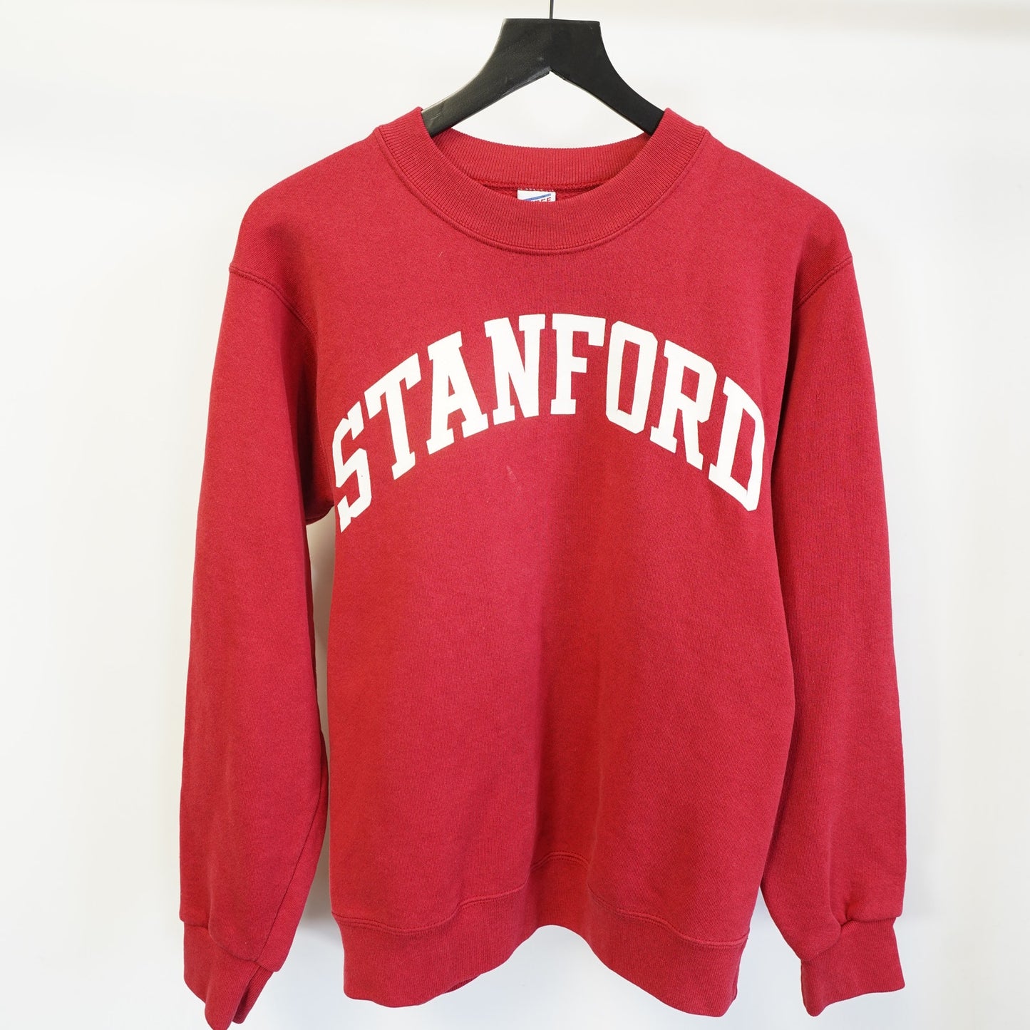 (M) Vintage University of Stanford Cardinal Essential Crewneck Men's M Red 90s