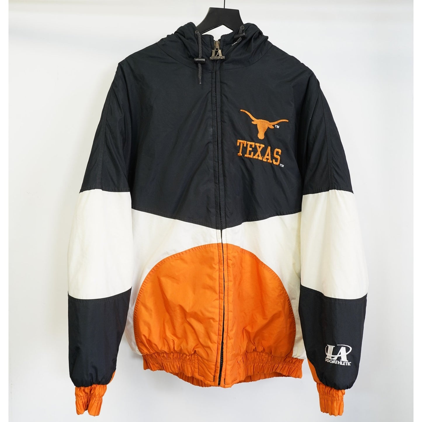 (XL) Vintage University of Texas Longhorns Logo Athletic Puffer Jacket Men's XL 90s