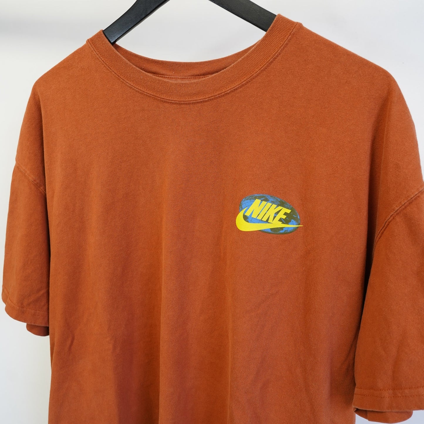 (XXL) Nike Love Mother Earth Retro T-Shirt Men's XXL Burnt Orange Nature Vintage