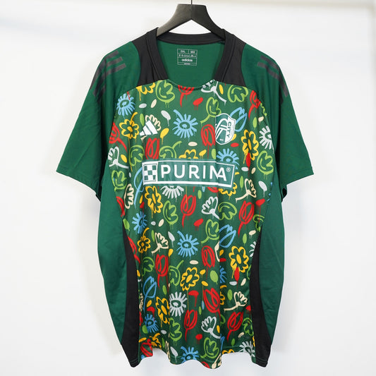 (XXL) Adidas St. Louis City SC 2024 One Planet Pre-Match Soccer Jersey Men's XXL Green