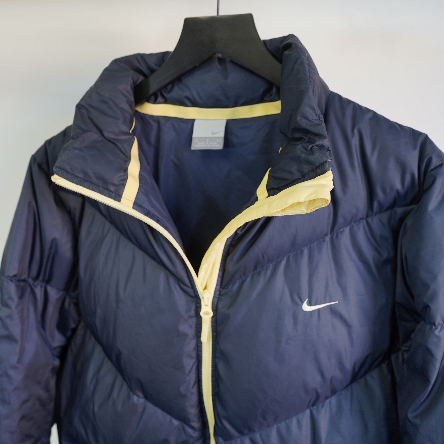 (L) Vintage Nike Tech Down Puffer Jacket Y2K Men's L 2000s Blue