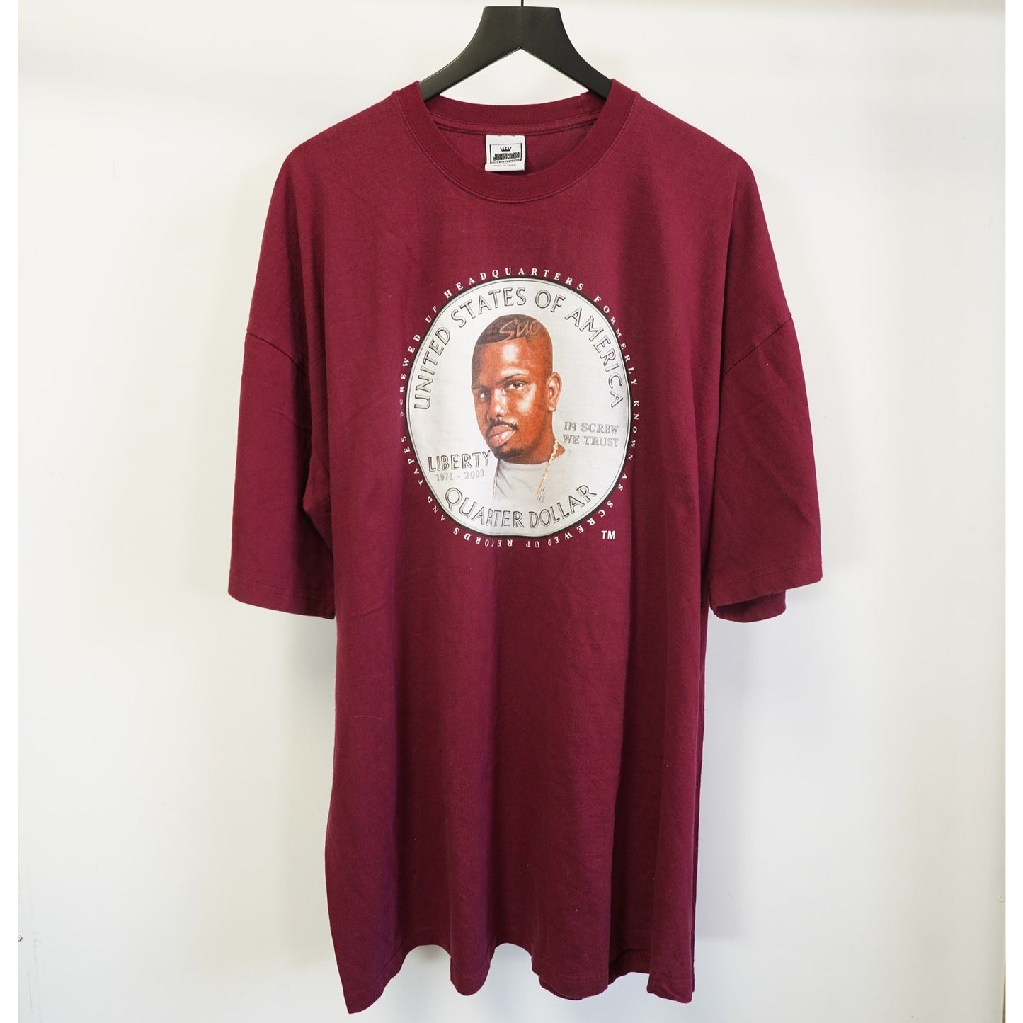 (5XL) Vintage DJ Screw SUC Screwed Up Click 90s Rap Hip Hop T-Shirt Mens 5XL Red