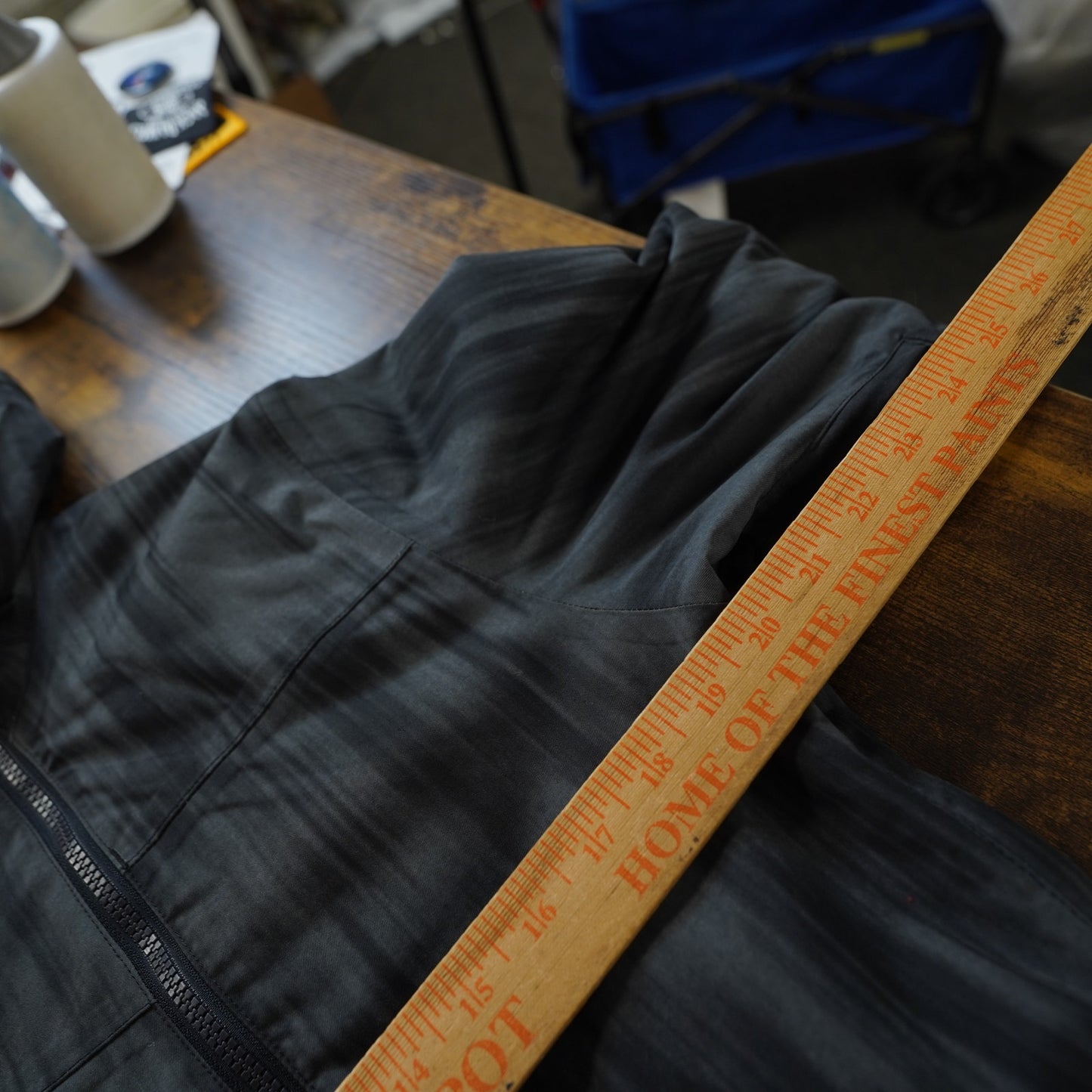 (Women's M) Under Armour Mountain MTN Anorak Jacket Gray Blue Snowboard Gorpcore