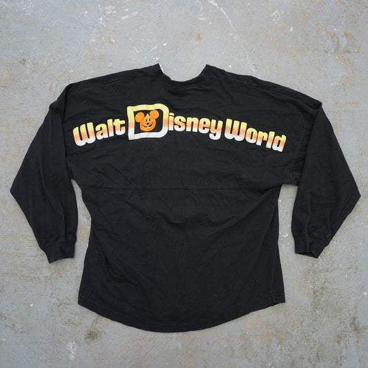 (M) Walt Disney World 2019 Halloween Candy Corn Spirit Jersey Size M Black Orange