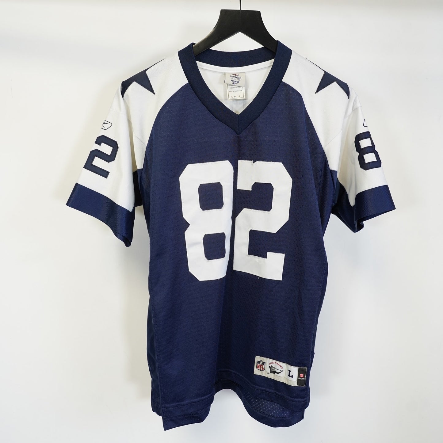 (Youth L) Vtg Reebok Dallas Cowboys Jason Witten Sewn Football Jersey Youth L Throwback