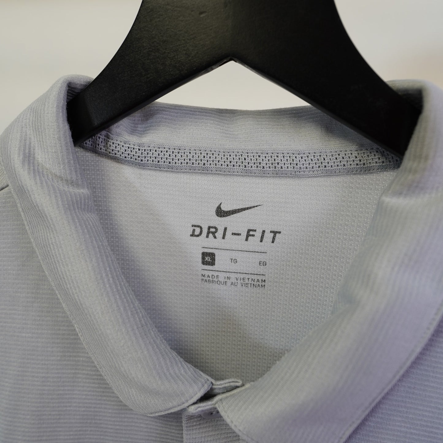 (XL) University of Alabama Nike Dri-Fit Golf Polo Shirt Crimson Tide Men's XL Gray