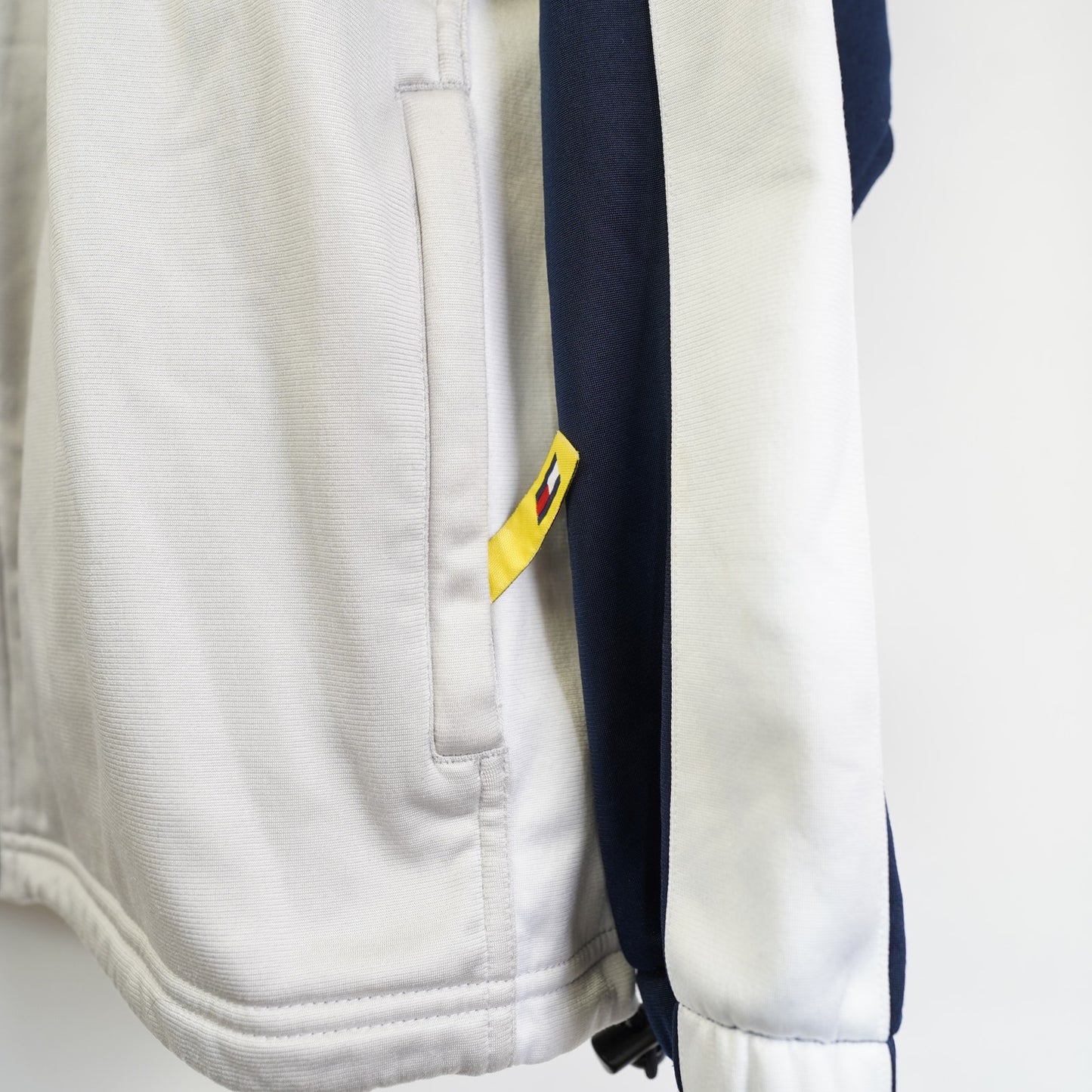 (L) Vintage Tommy Hilfiger Athletics Full Zip Track Jacket 2000s Y2K
