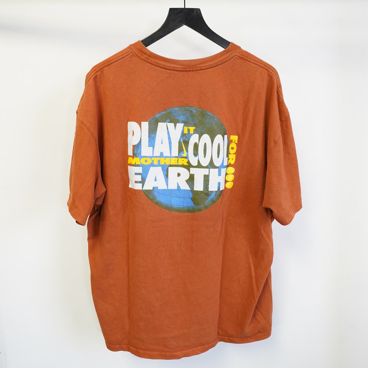 (XXL) Nike Love Mother Earth Retro T-Shirt Men's XXL Burnt Orange Nature Vintage
