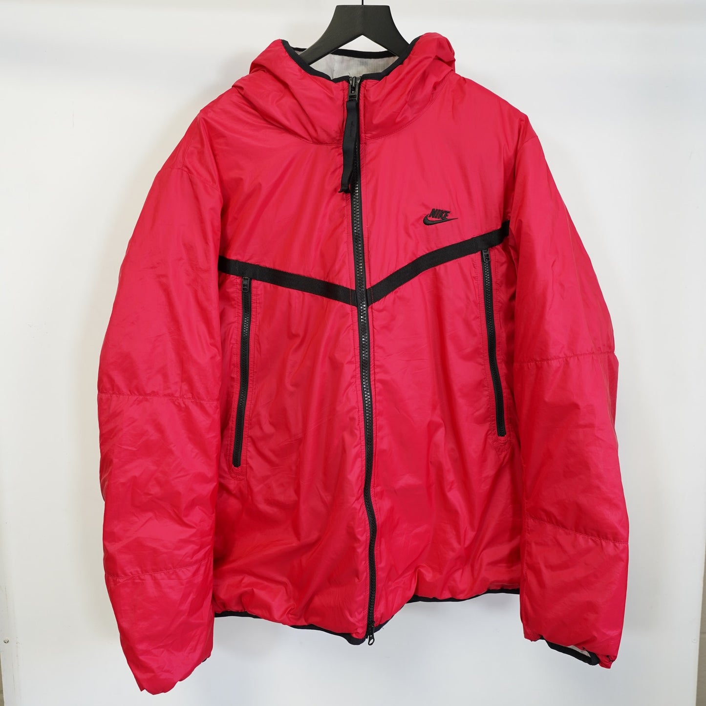 (XXL) Nike Sportswear Therma-Fit Repel EcoDown Hooded Puffer Jacket Men's XXL Red