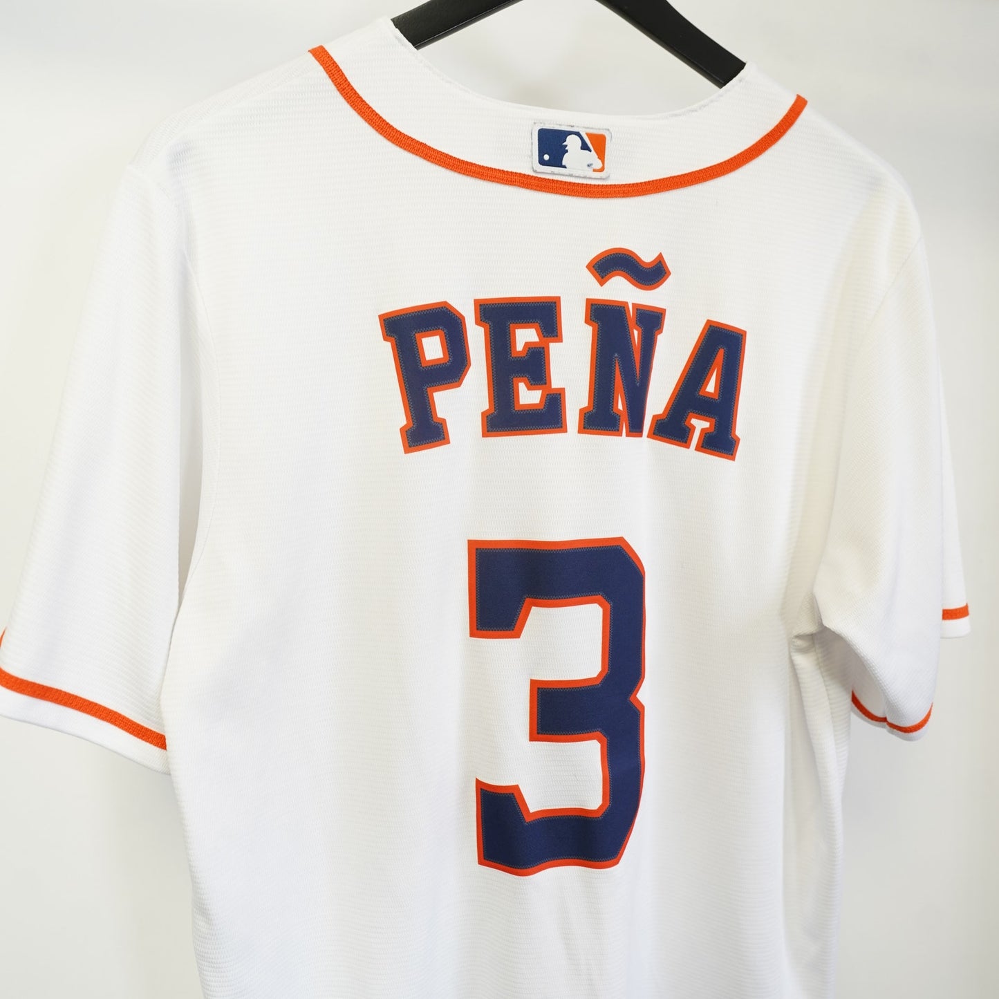 (M) Houston Astros Jeremy Pena Nike Baseball Jersey Sewn Men's M White Stitched