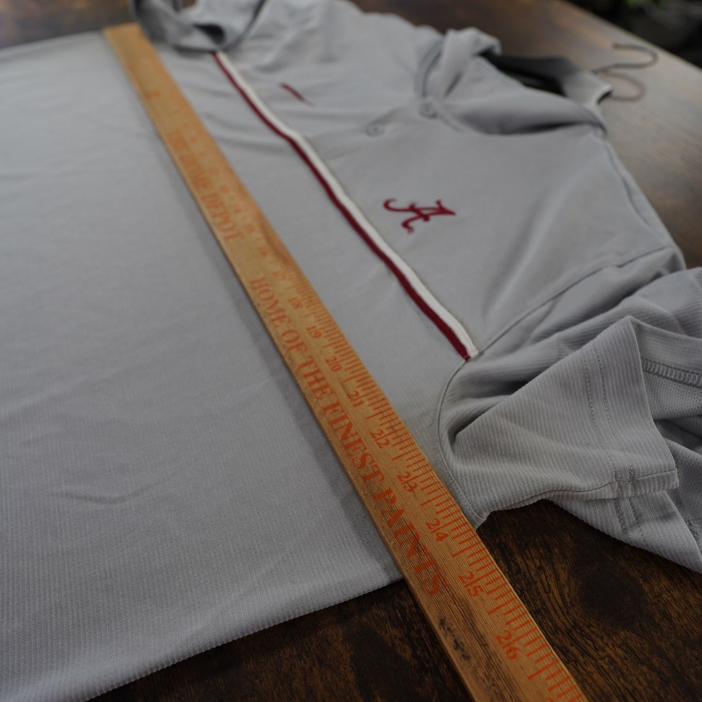(XL) University of Alabama Nike Dri-Fit Golf Polo Shirt Crimson Tide Men's XL Gray