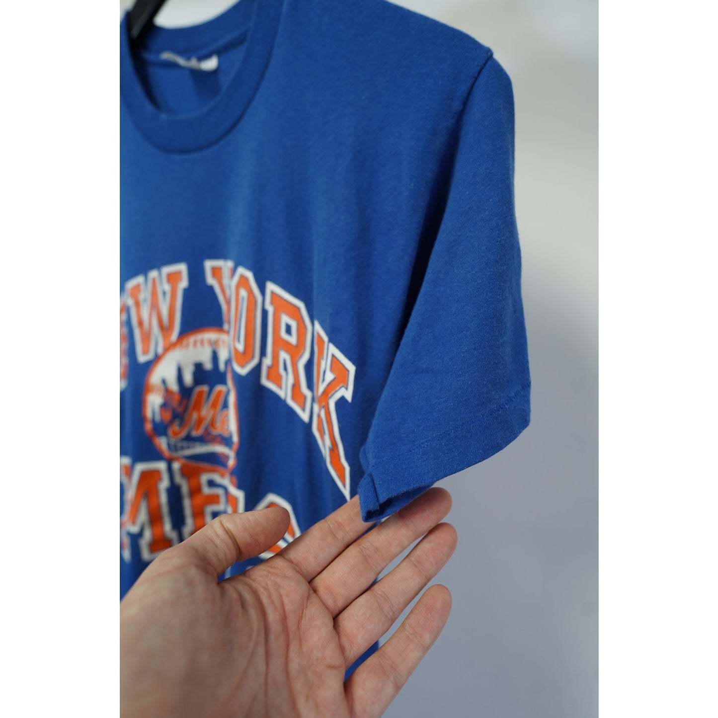 Men's S Vtg 1988 New York Mets Single Stitch Baseball T-Shirt MLB