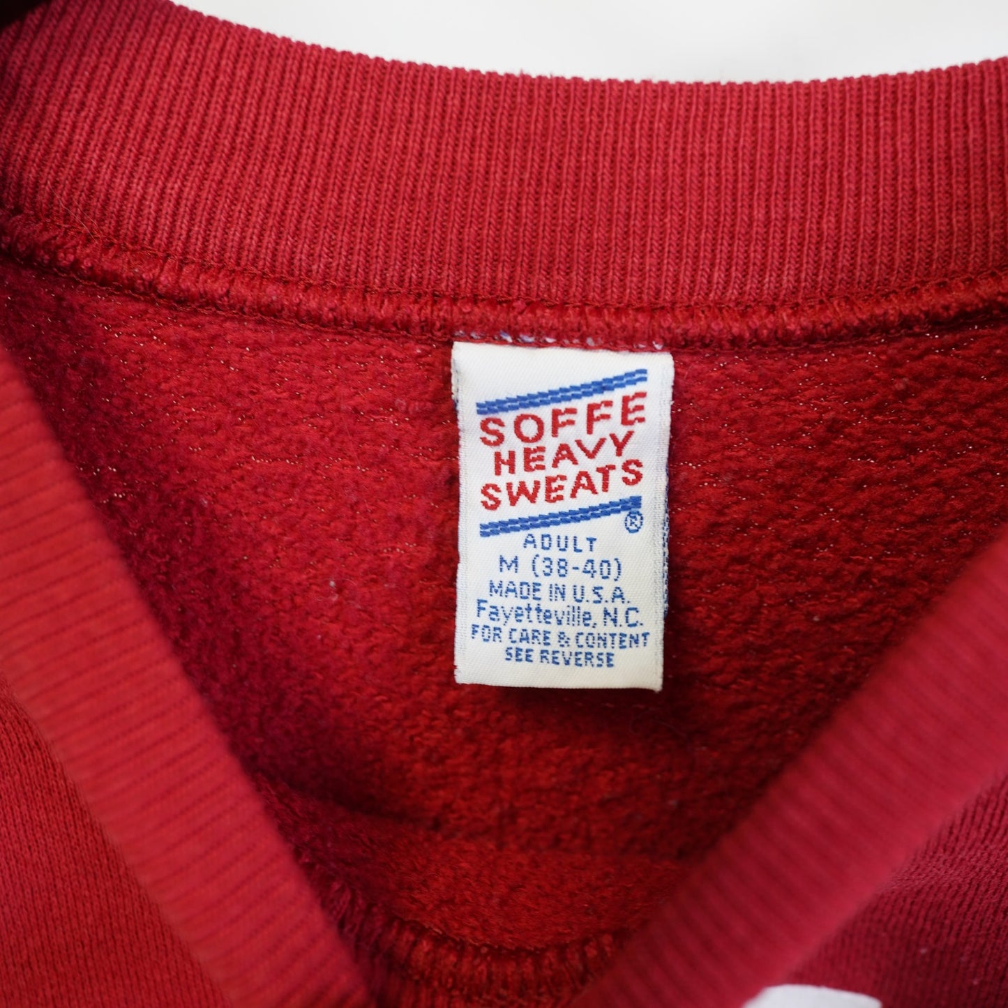 (M) Vintage University of Stanford Cardinal Essential Crewneck Men's M Red 90s