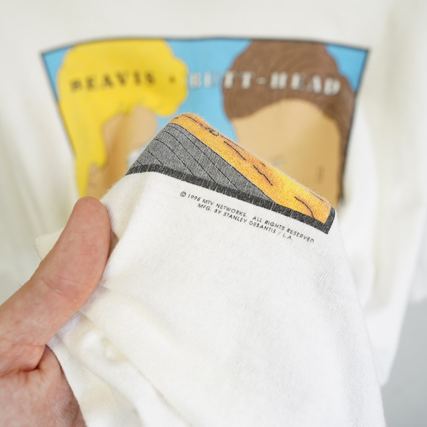 (XL) Vintage Beavis Butthead Do America Movie T-Shirt Men's XL Stanely Desantis 90s