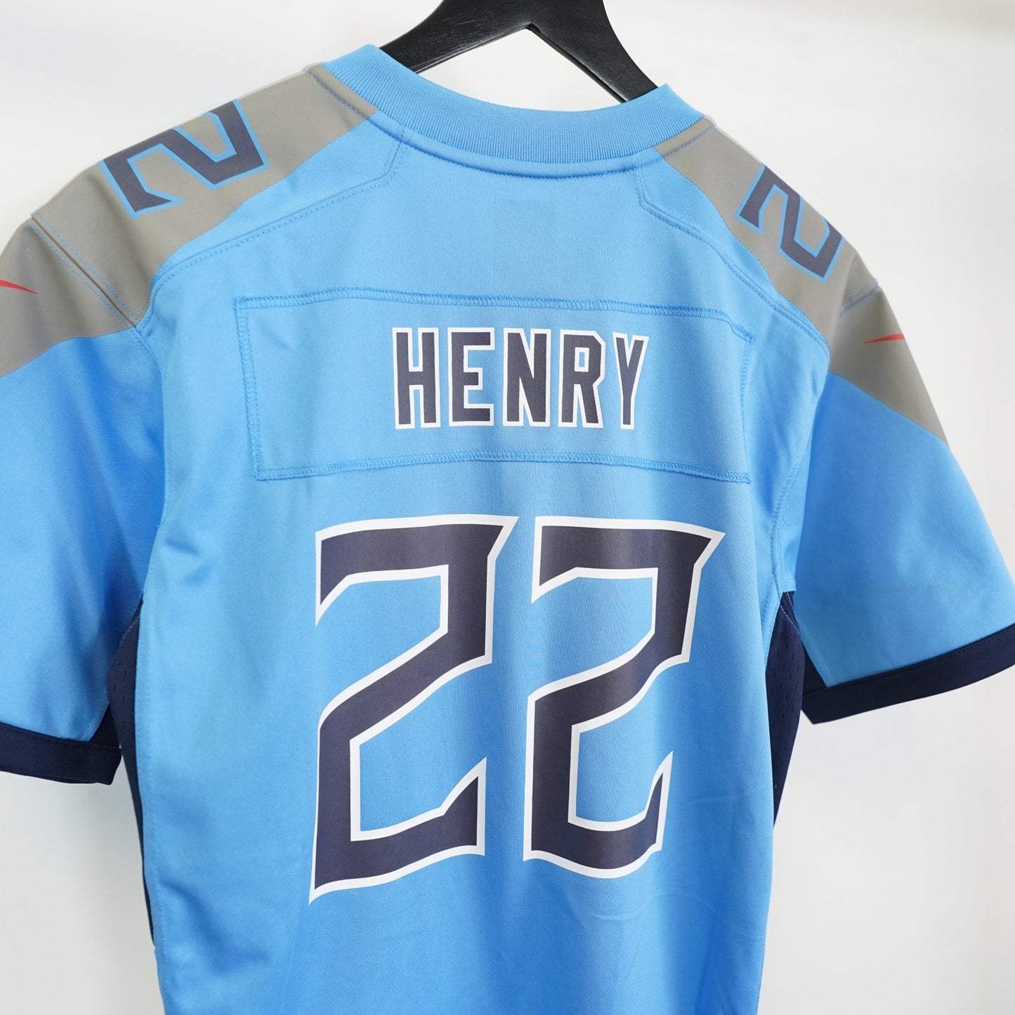 (Kids L) Derrick Henry Tennessee Titans Nike Football Jersey Kids Youth L Blue NFL Boys