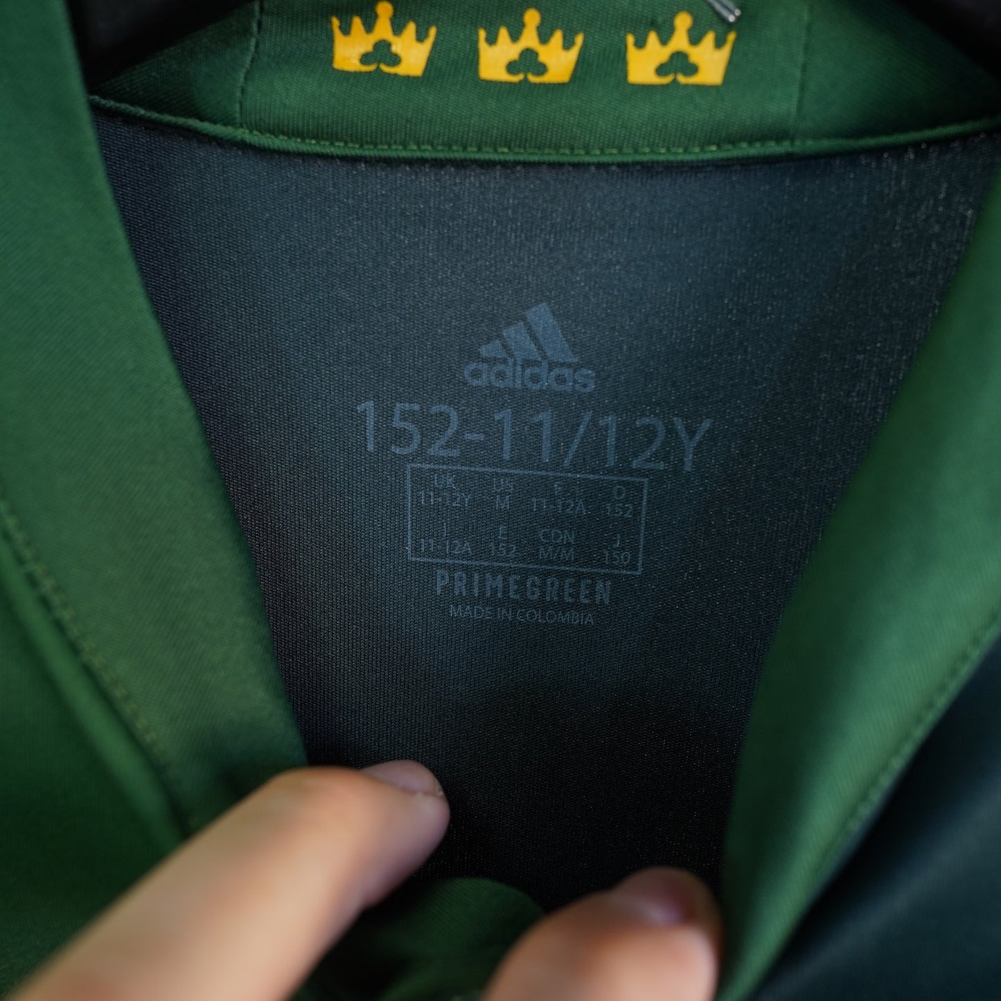 (Youth M) Adidas Portland Timbers MLS Soccer Jersey Youth M 11-12 Green Futbol 2021-22