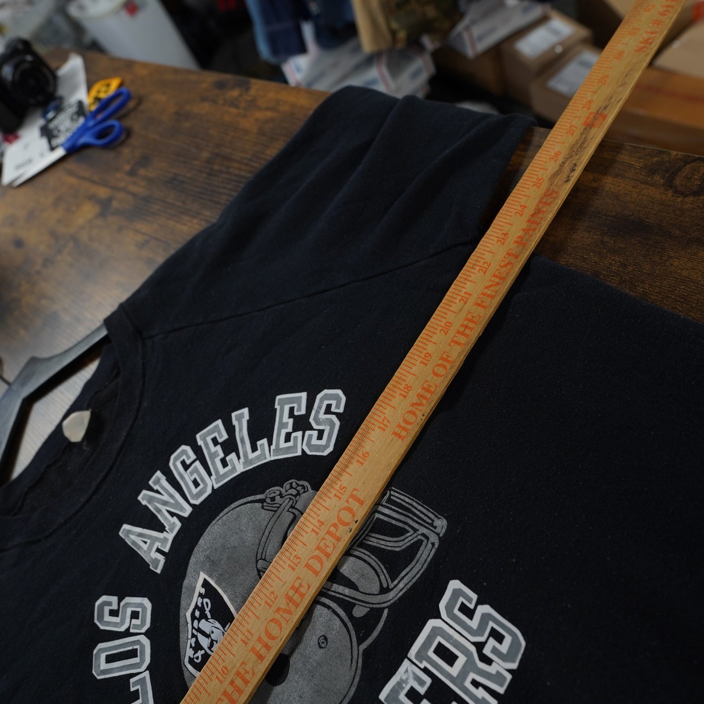 (L) Vintage Los Angeles LA Raiders Crewneck Sweatshirt Men's L 90s Black Retro
