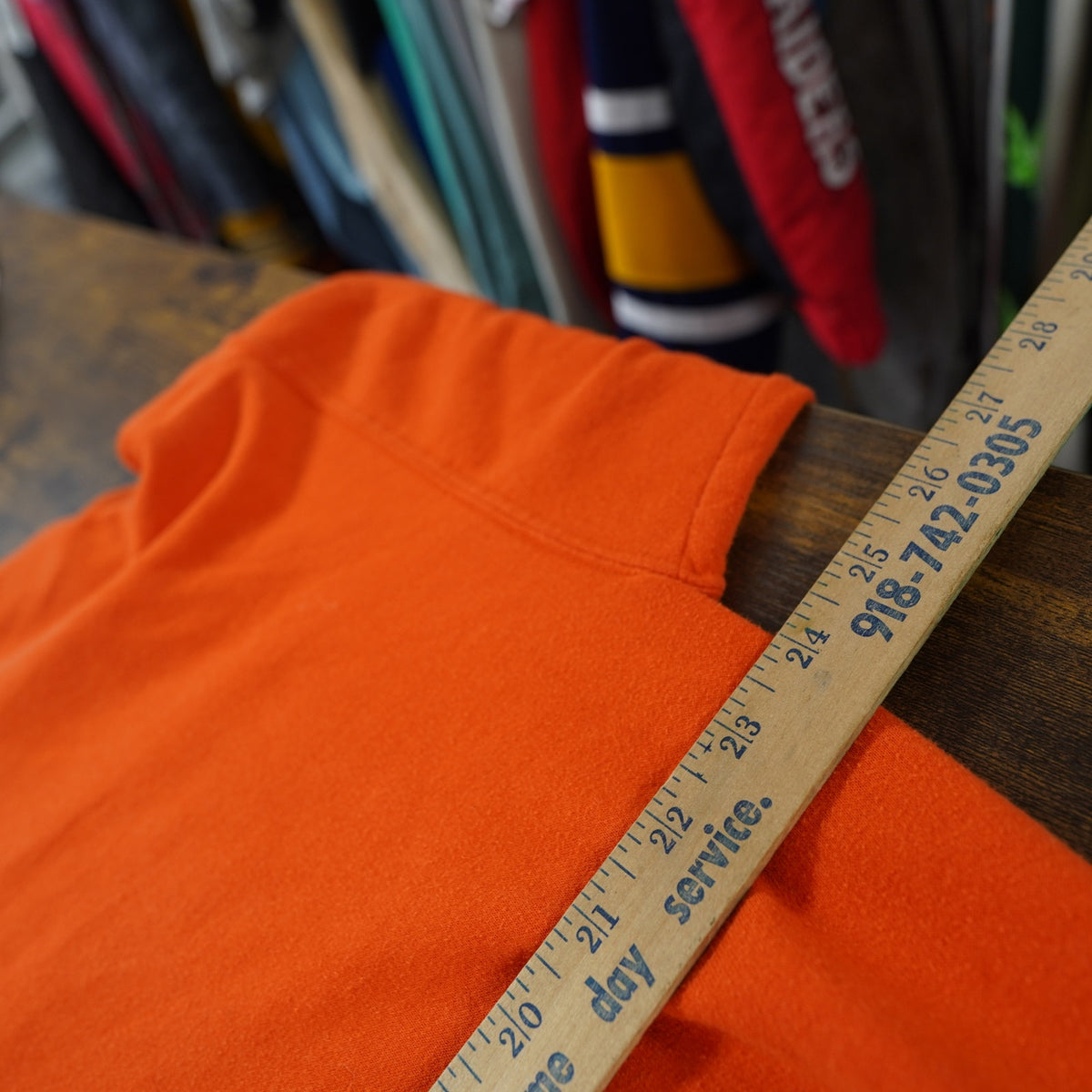 (L) Vintage Boise State Broncos 90s Crewneck Sweatshirt Men's L orange Blue Retro