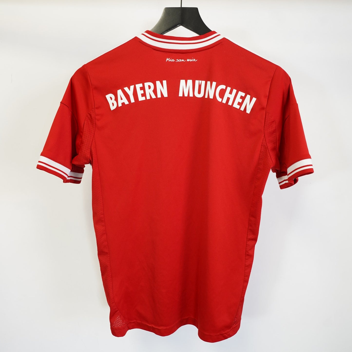 (Youth L) Adidas Bayern Munich 2013-14 Home Soccer Jersey Youth L 13-14 Yr Red White