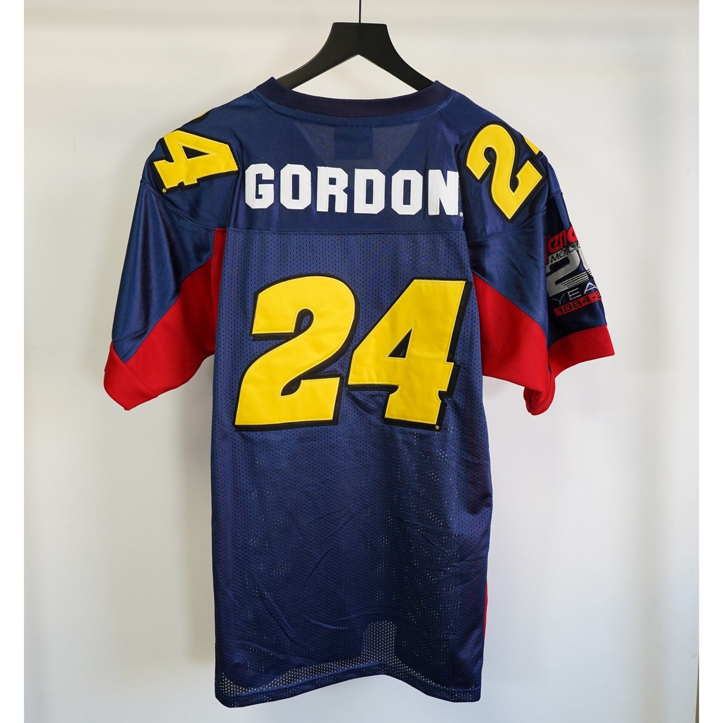 (M) Jeff Gordon Chase Authentic Nascar Sewn Jersey Men's M Blue Y2K Racing Shirt