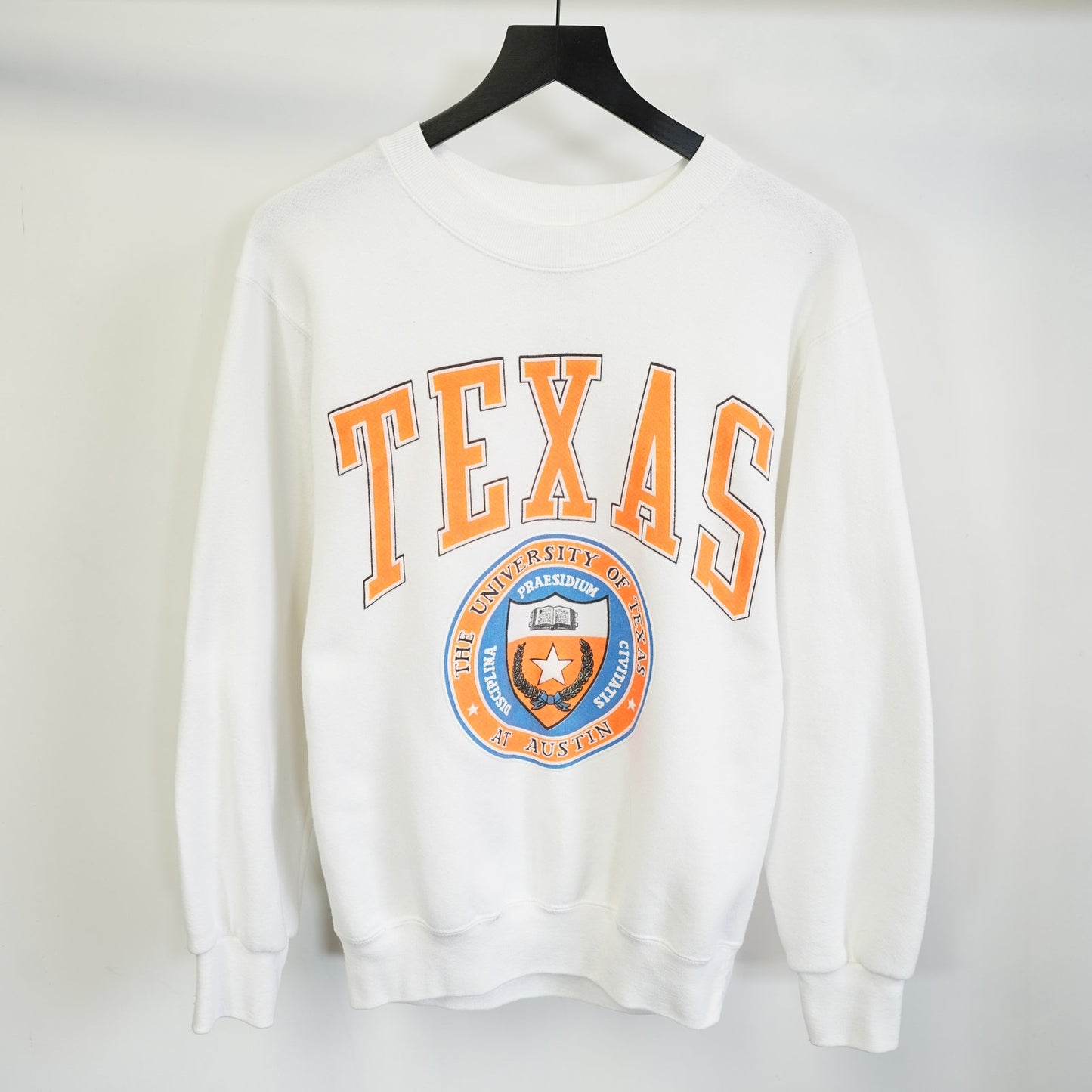 (M) Vintage Texas Longhorns Galt Sand Sweatshirt Men's M White Orange UT 90s Retro