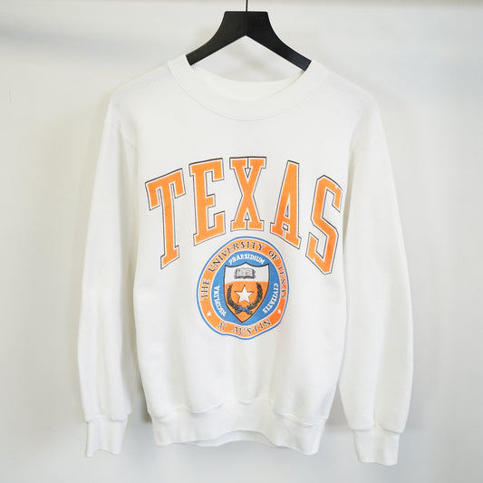 (M) Vintage Texas Longhorns Galt Sand Sweatshirt Men's M White Orange UT 90s Retro