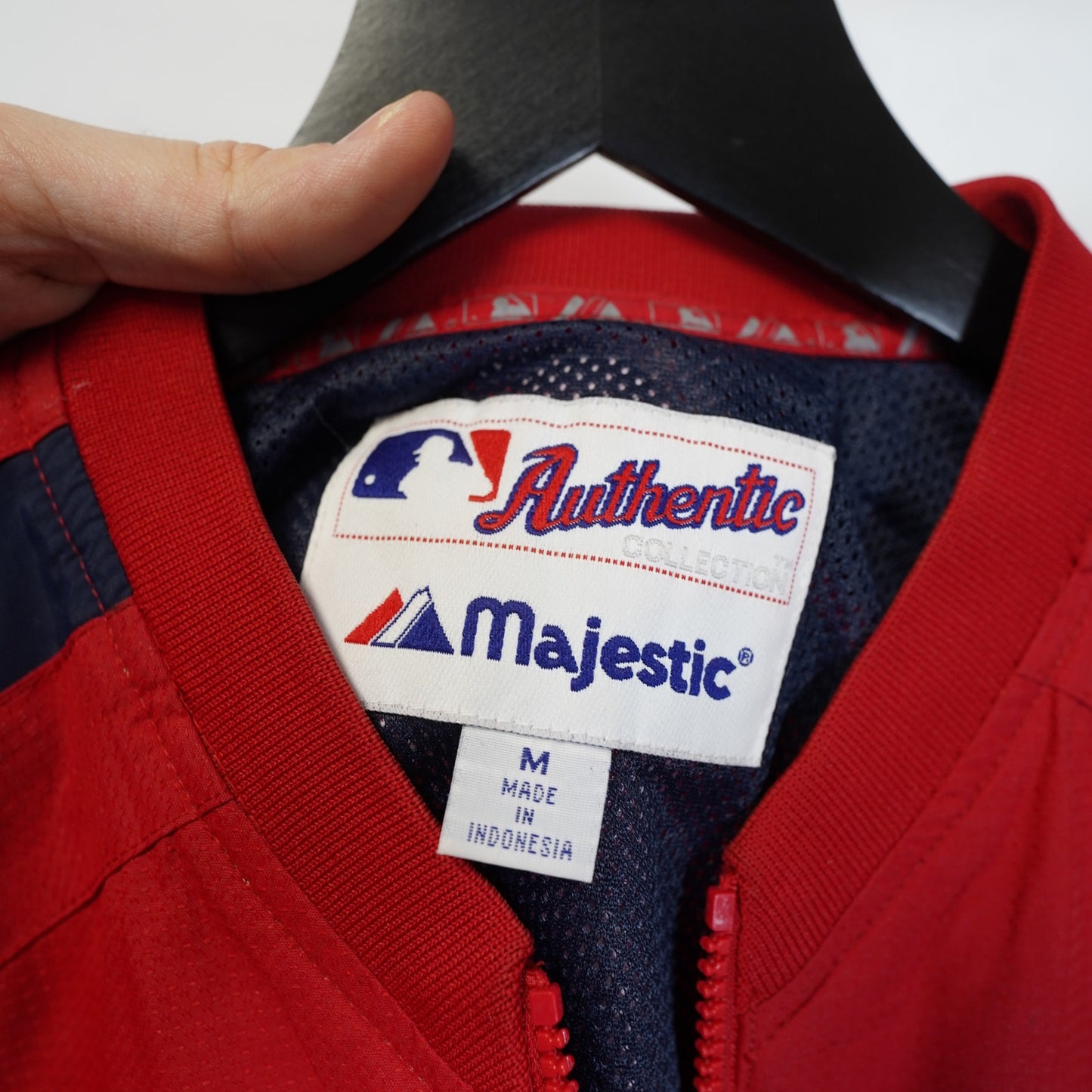 (M) Vintage St. Louis Cardinals Majestic Embroidered Jacket Men's M Red Sewn MLB