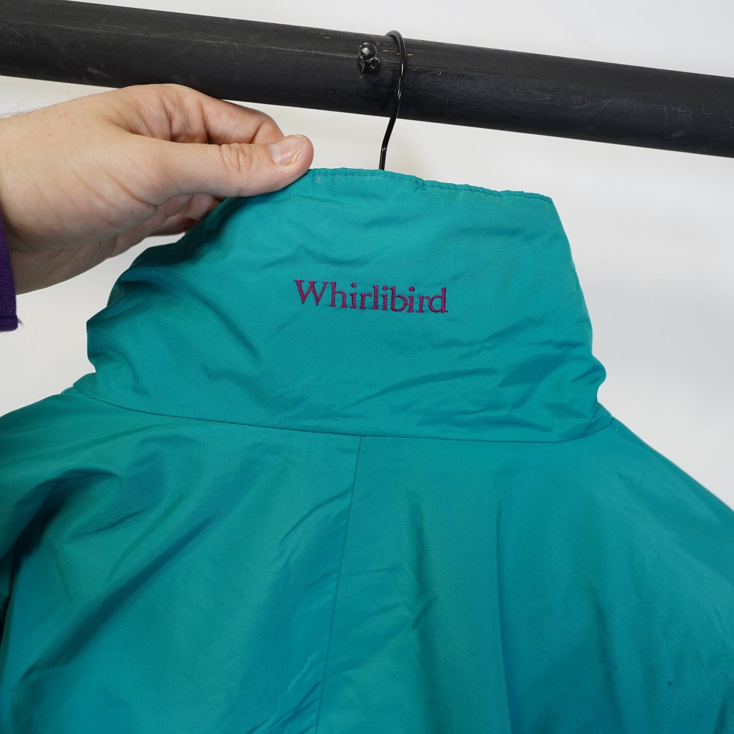 (Women's XL) Vintage Columbia Sportswear Whirlibird 3 in 1 Puffer Jacket Aqua Pink