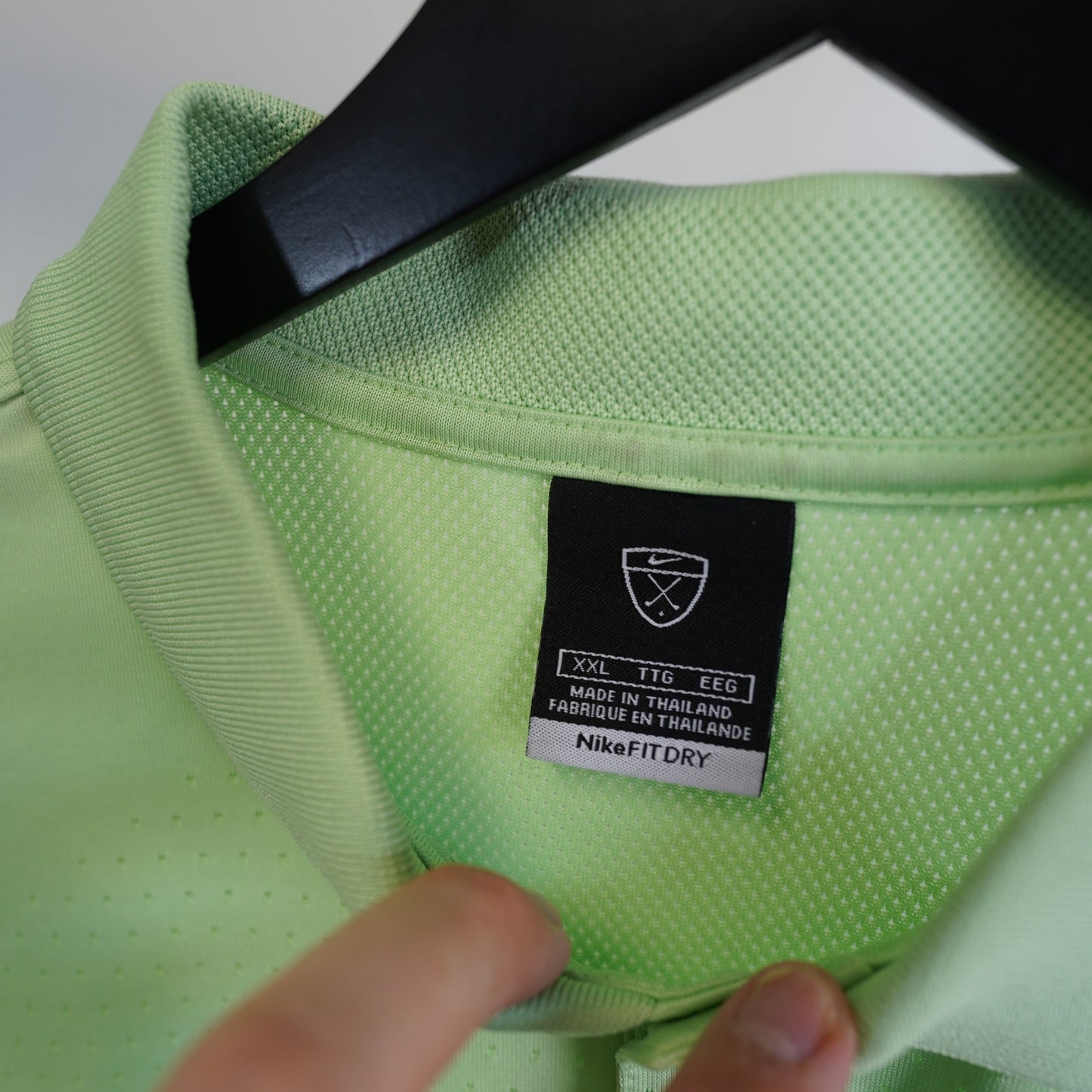 (XXL) Nike Golf Kalamazoo Country Club Fit Dry Performance Polo Shirt Men's XXL Green