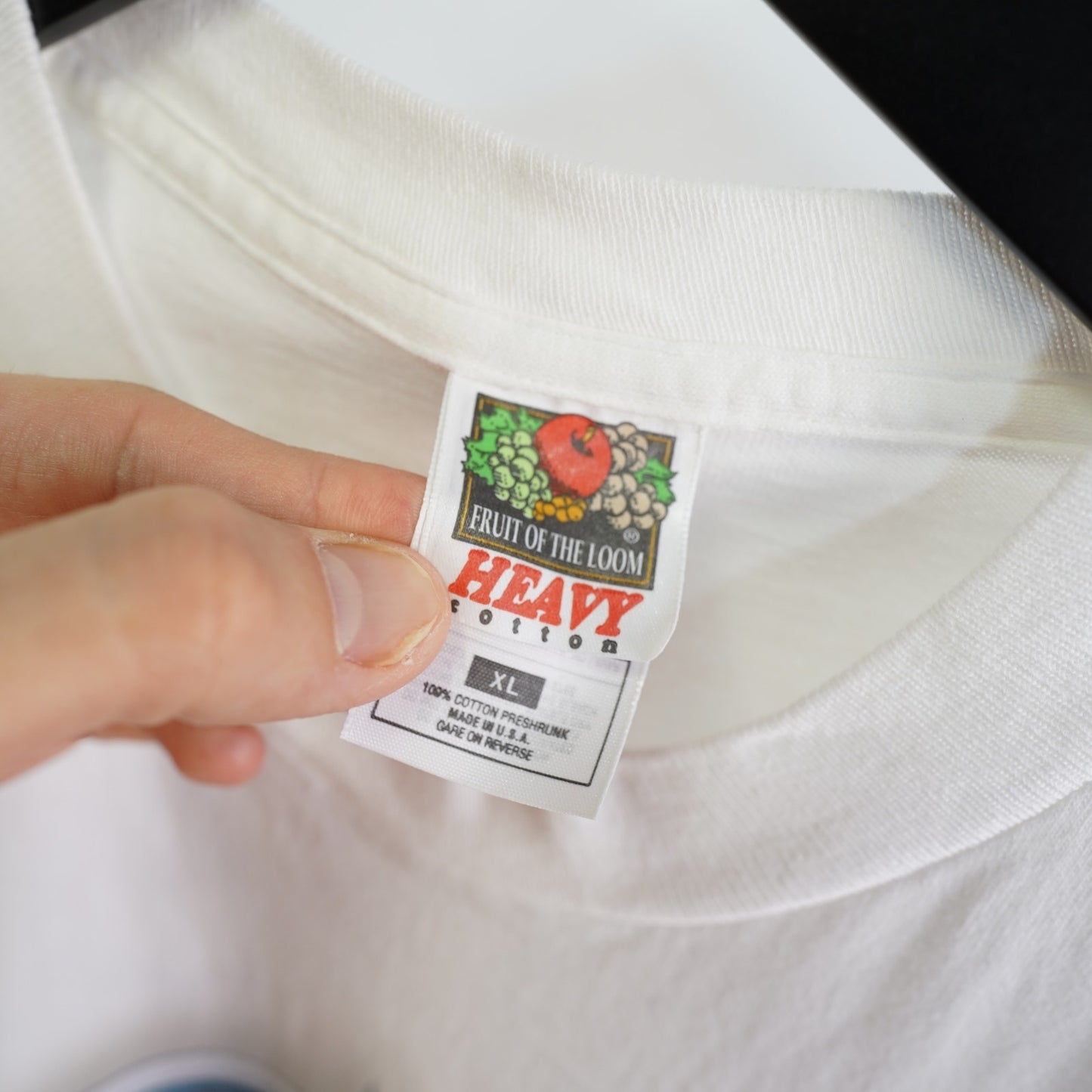 (XL) Vintage Houston Rockets Basketball Single Stitch T-Shirt Men's XL White 90s