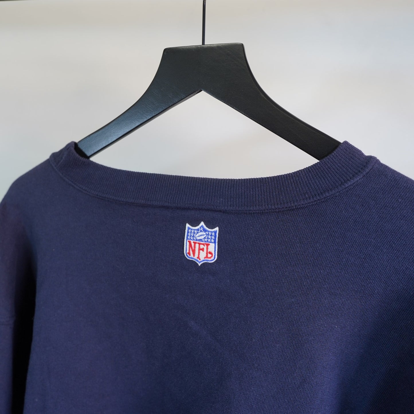 (XL) Vintage St. Louis Rams LA Reebok Embroidered Blue Sweatshirt