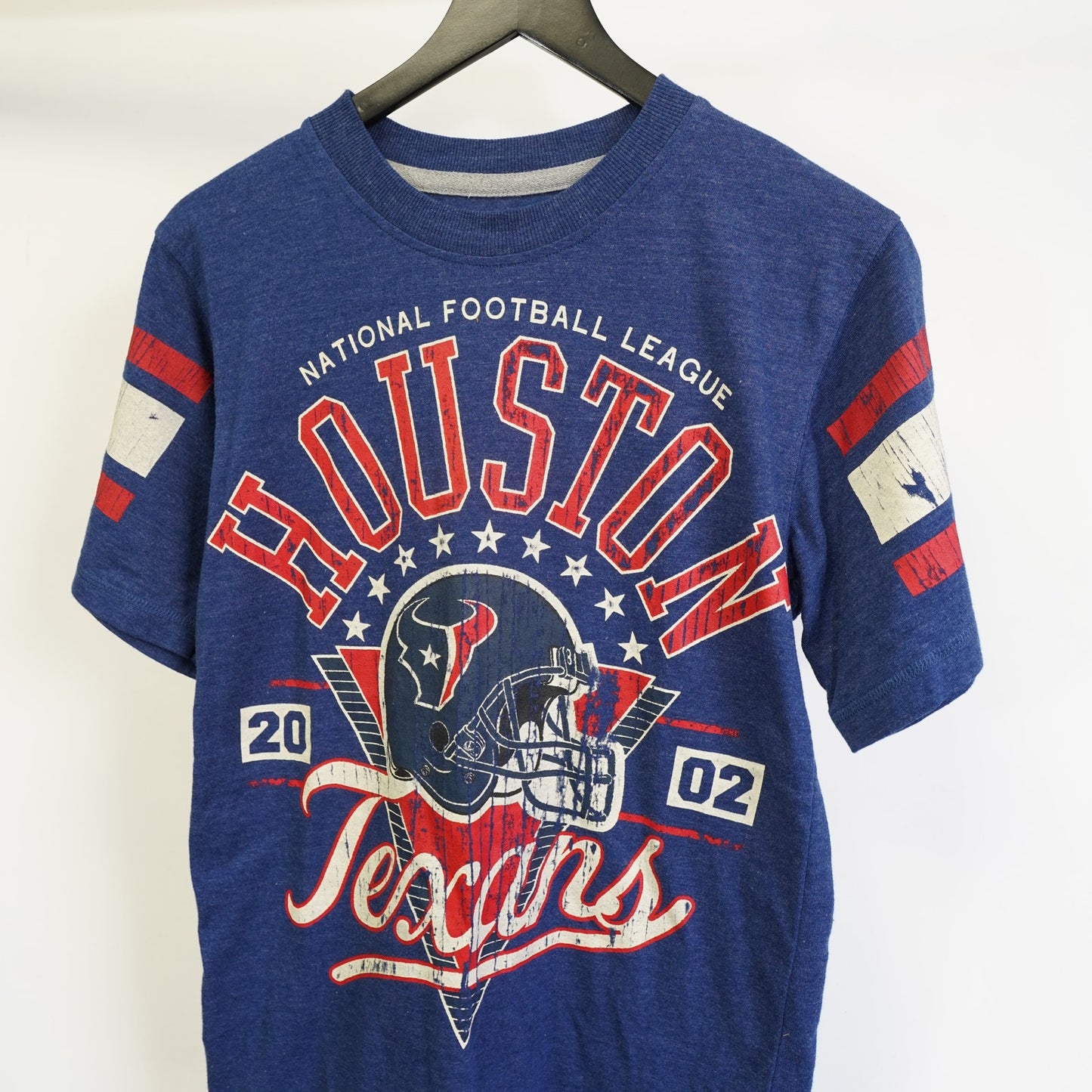 (Women's S) Houston Texans NFL Team Apparel T-Shirt Women's S Football Navy Blue Jersey