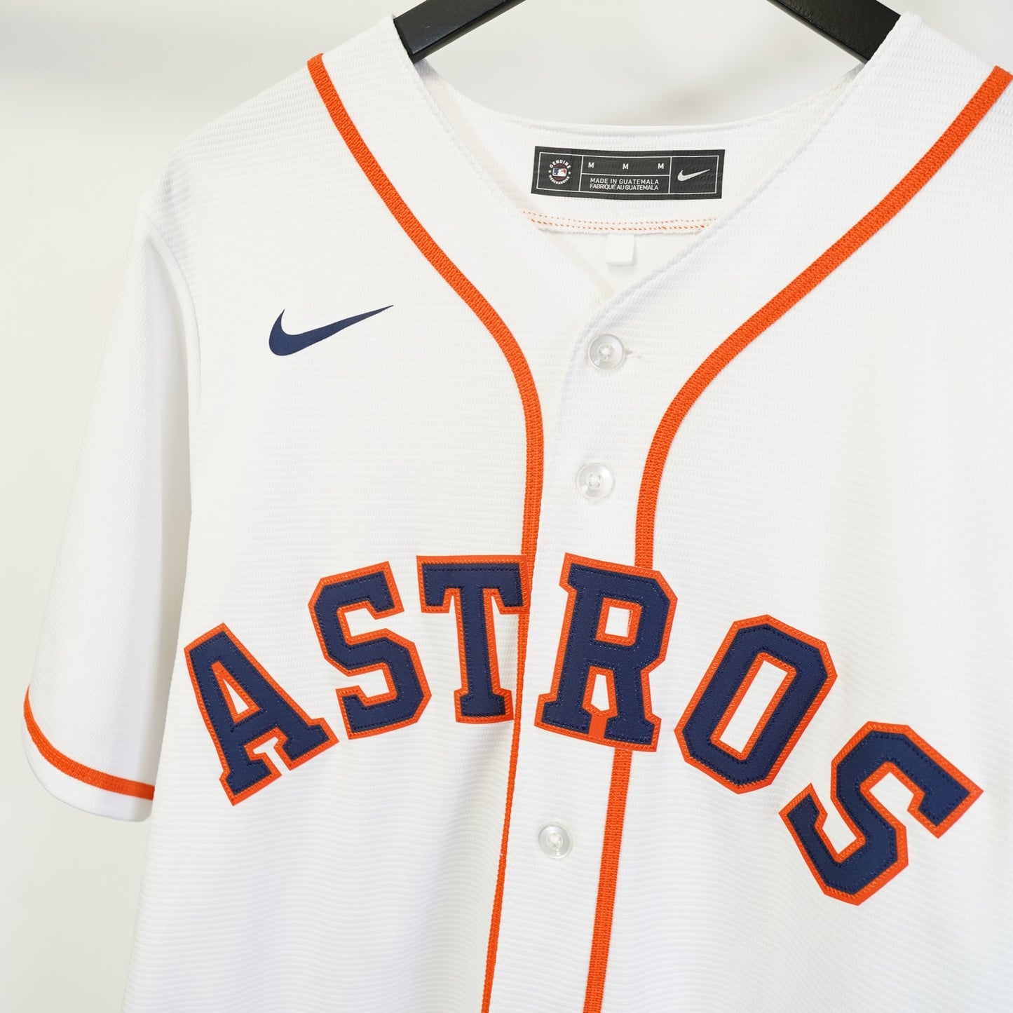 (M) Houston Astros Jeremy Pena Nike Baseball Jersey Sewn Men's M White Stitched