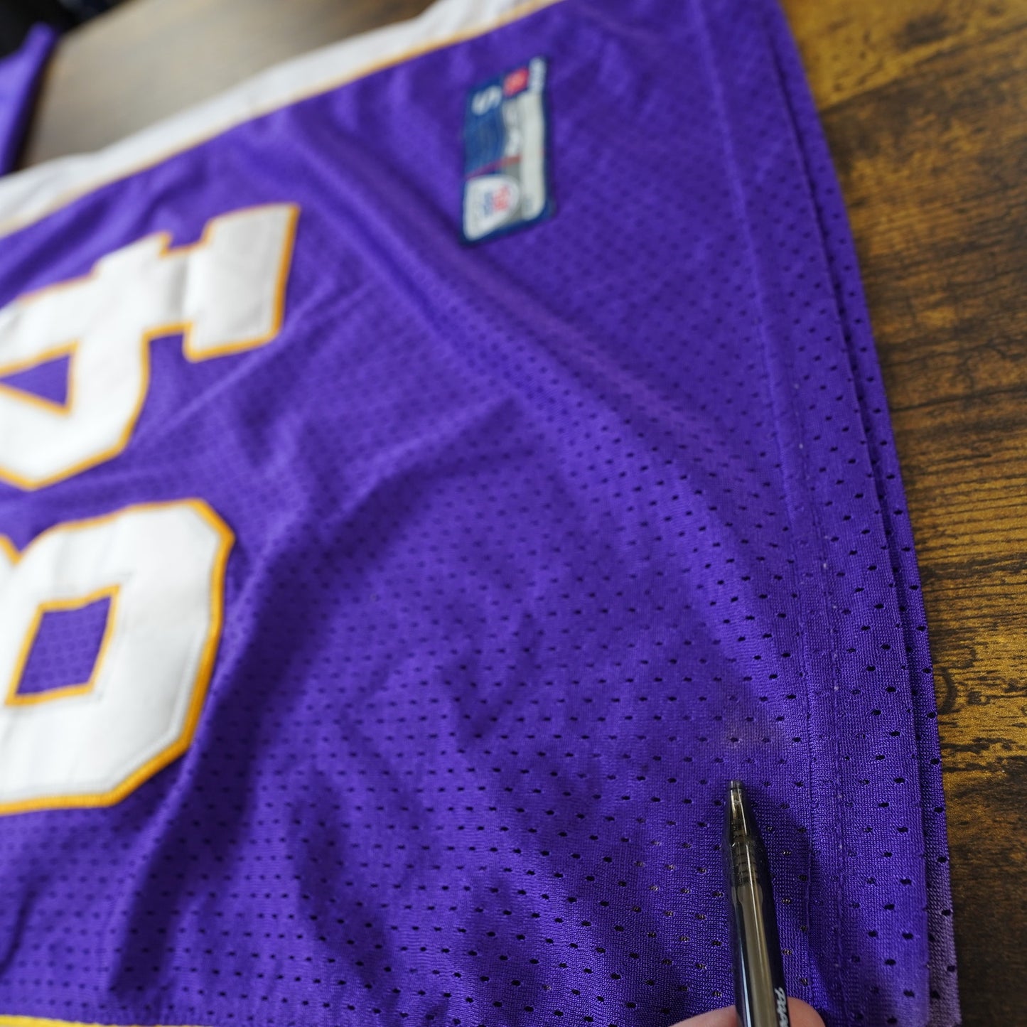 (Youth 10-12) Vintage Minnesota Vikings Randy Moss Reebok Football Jersey Youth 10-12 Purple
