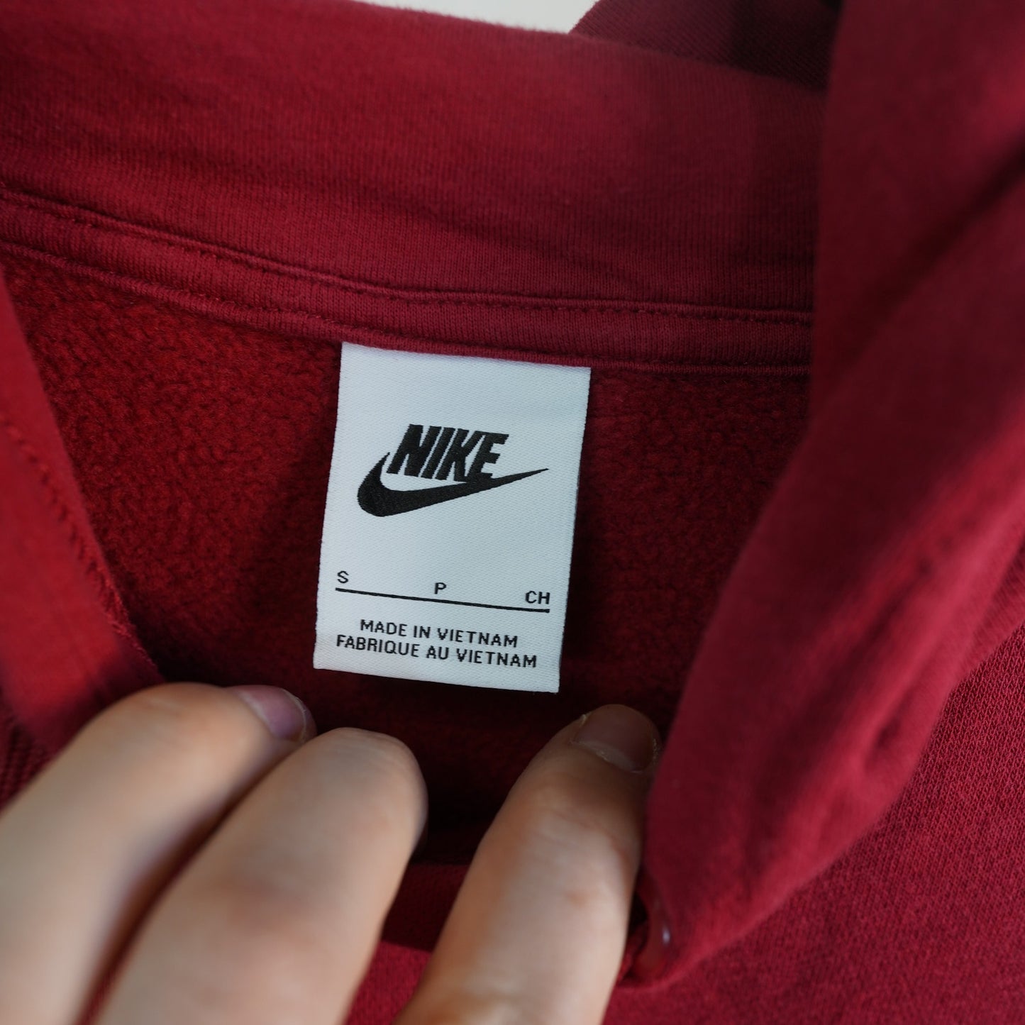 (S) Nike University of Alabama Crimson Tide Hoodie Men's S Red Pullover Sweatshirt