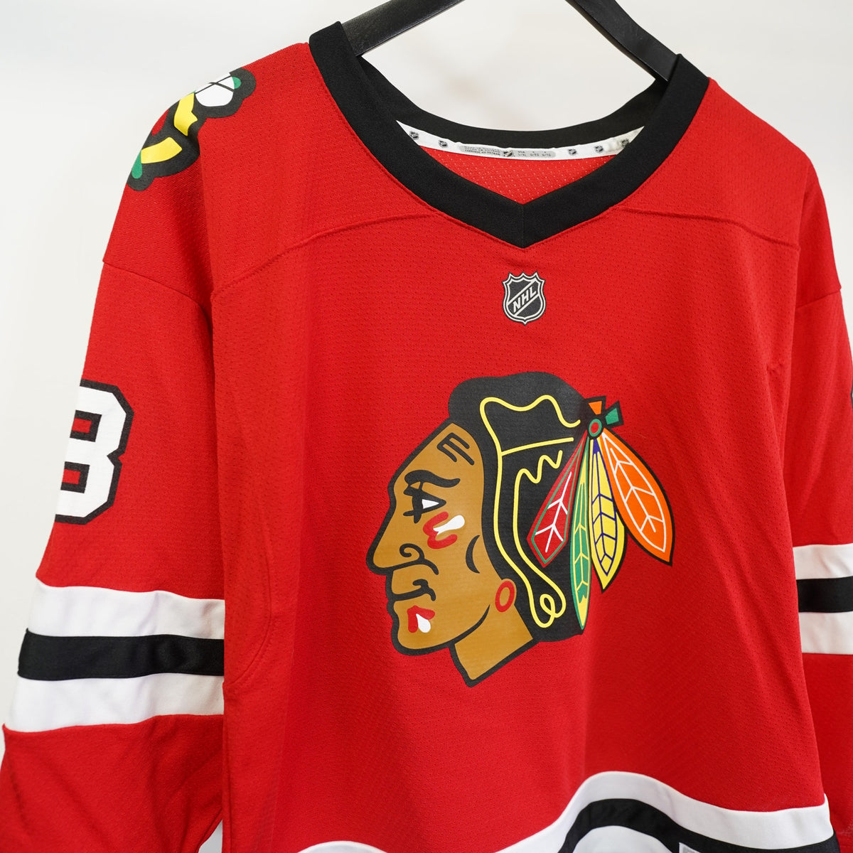 (Youth L/XL) Chicago Blackhawks Patrick Kane Reebok Hockey Jersey Boys L/XL Youth Red NHL