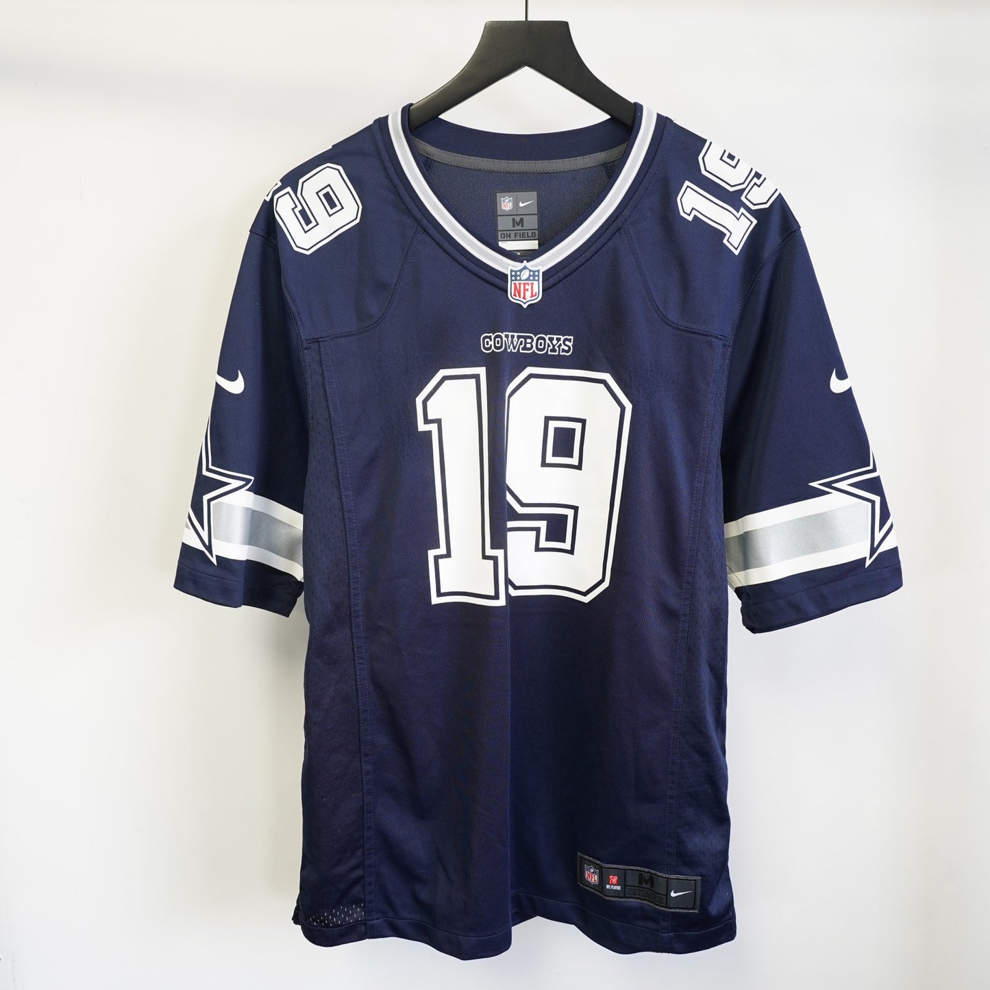 (M) Amari Cooper Nike Dallas Cowboys Football Jersey Men's M Navy Blue On Field