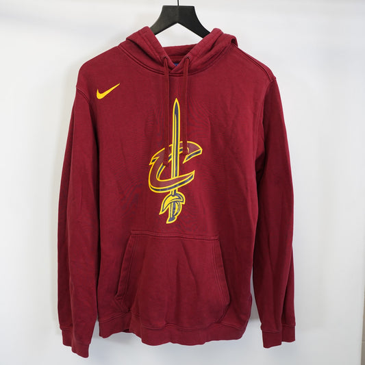 (L) Nike Cleveland Cavaliers Big Logo NBA Hoodie Men's L Maroon