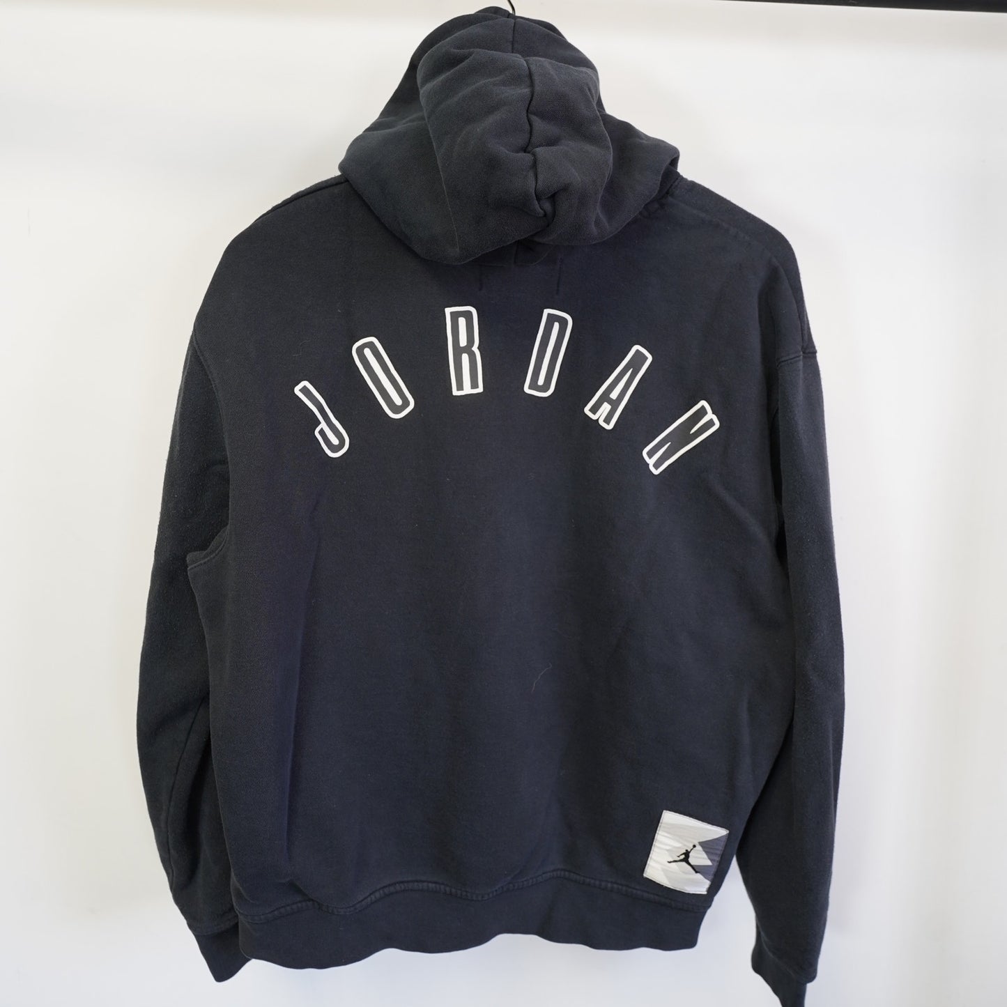 (M) Air Jordan Flight MVP Hoodie Men's M Black White Retro 8 Streetwear