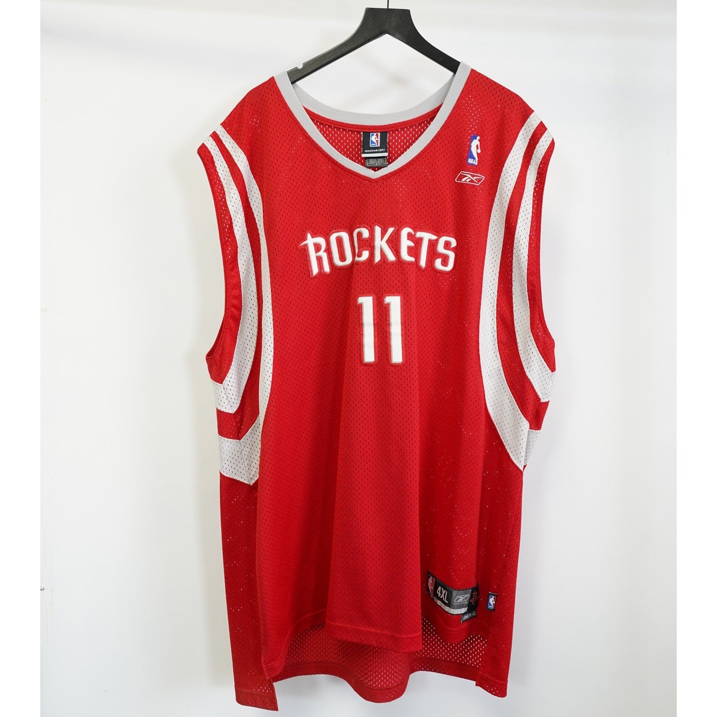 (4XL) Vintage Reebok Yao Ming Houston Rockets Basketball Jersey Men's 4XL Sewn Y2K Red