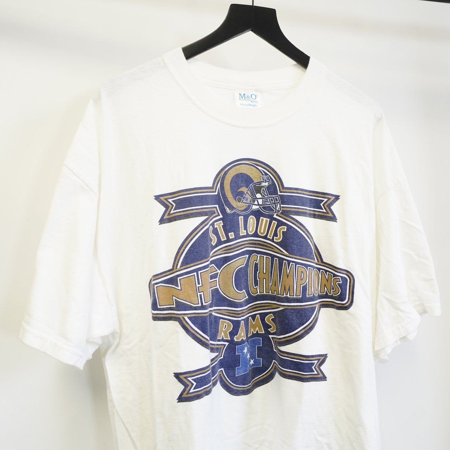 (XXL) Vintage St. Louis LA Rams NFC Champs T-Shirt Men's XXL White 2000s Retro NFL