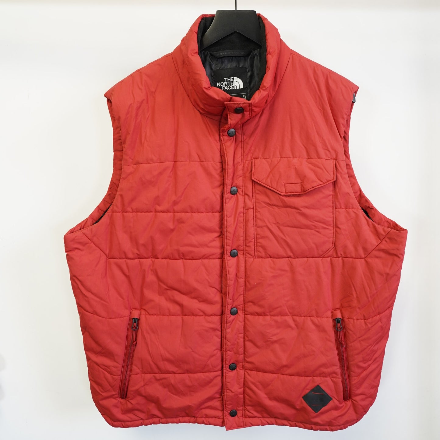 (XL) The North Face Patricks Point Quilted Vest Men's XL Red Gorpcore Hiking Outdoors