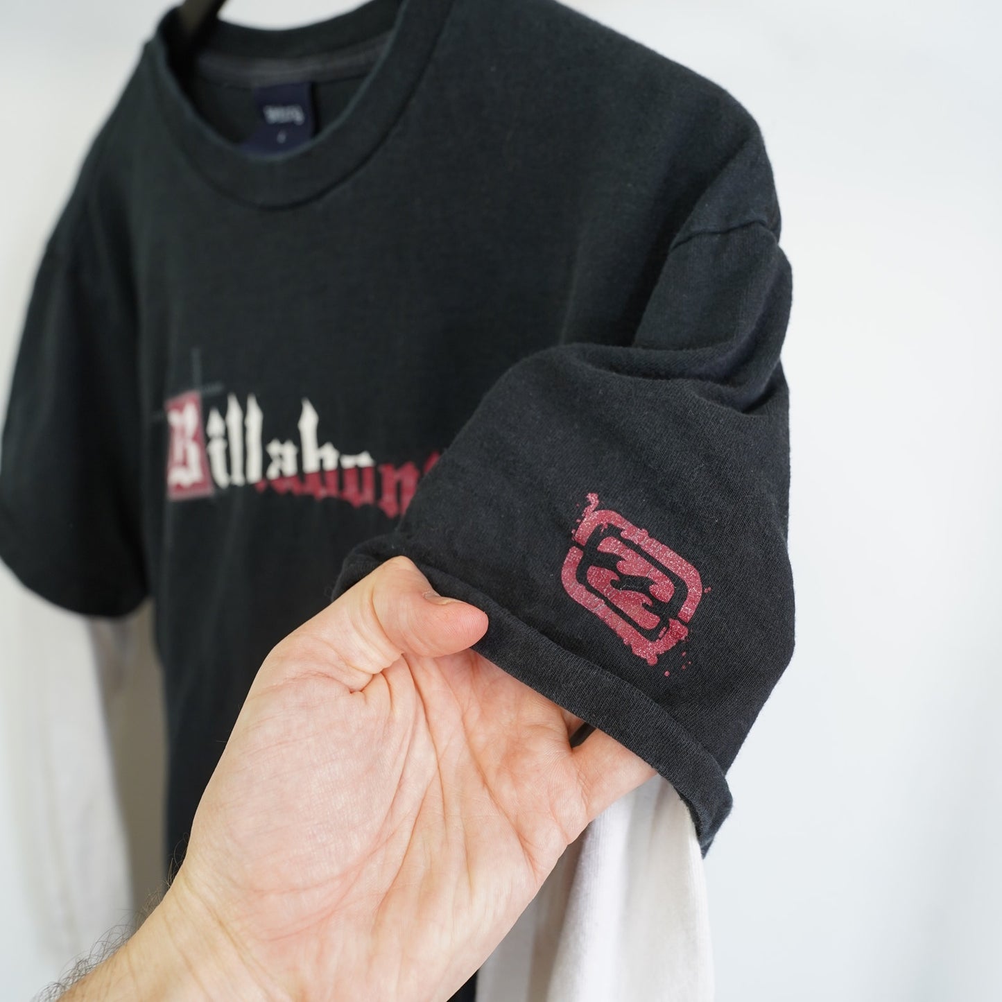 (L) Vintage Billabong Y2K Surf Skate Longsleeve T-Shirt Men's L 2000s Retro Black