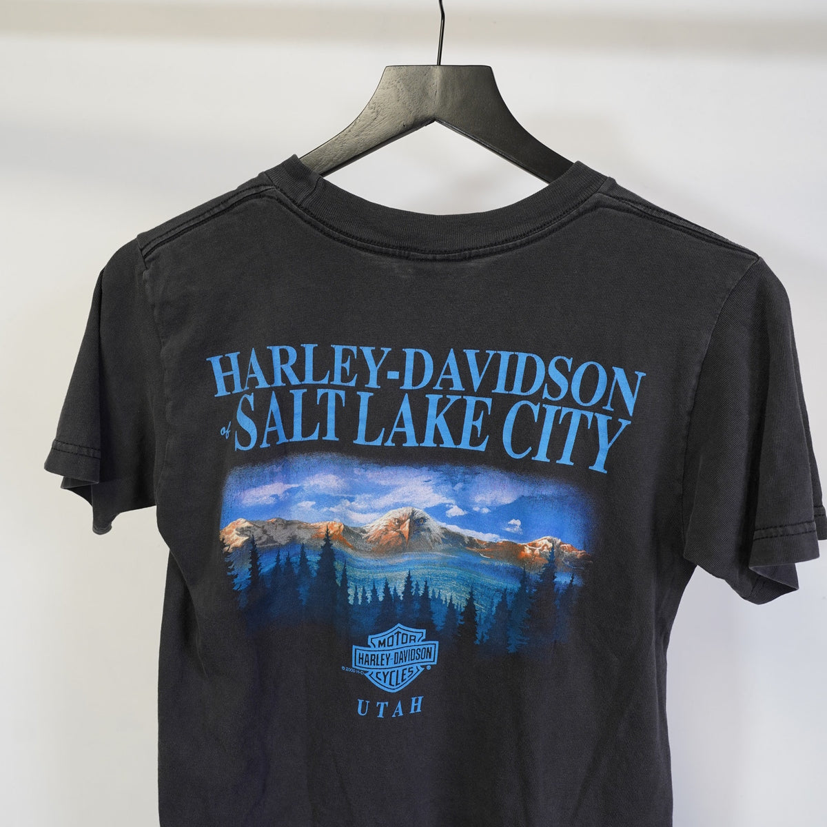 (XS) Vintage Harley Davidson Motorcycles Iron Cross Biker T-Shirt Men's XS Y2K 2000s